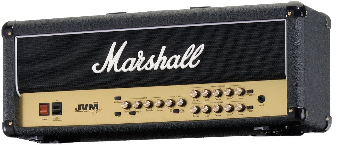 Marshall JVM205H 2-Channel Guitar Amplifier Head (50 Watts) 1 Marshall JVM205H 2-Channel Guitar Amplifier Head (50 Watts)