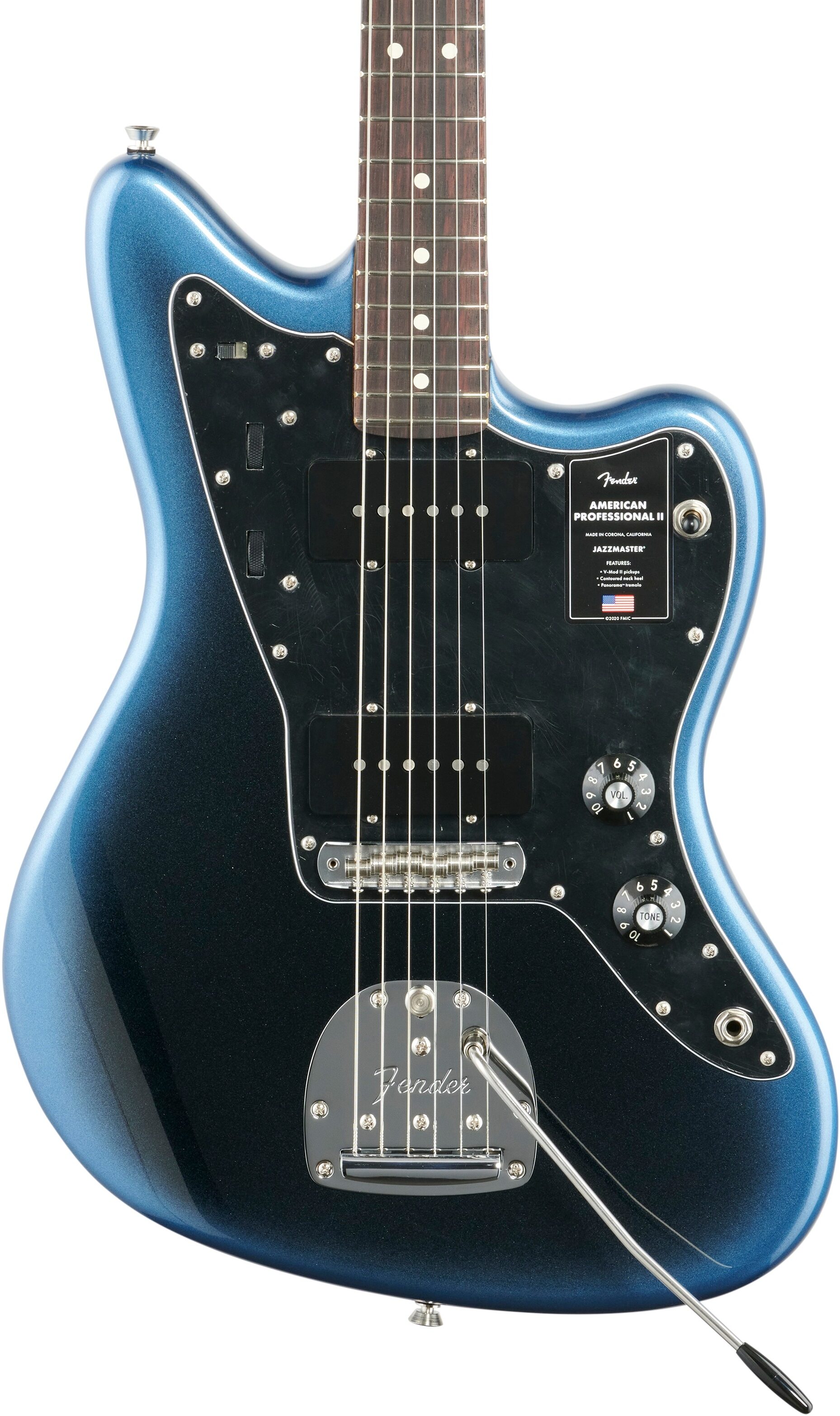 Fender American Pro II Jazzmaster Electric Guitar, Rosewood Fingerboard (with Case) 6 Fender American Pro II Jazzmaster Electric Guitar, Rosewood Fingerboard (with Case)