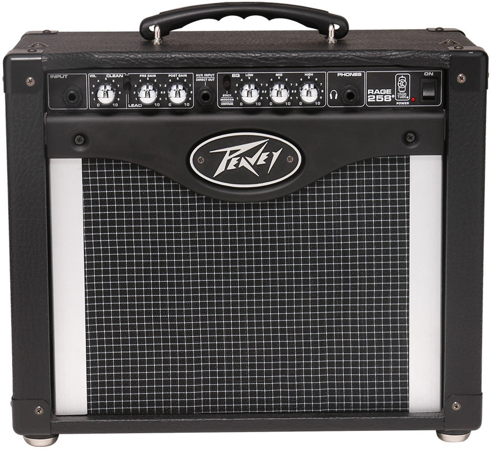 Peavey Rage 258 TransTube Guitar Combo Amplifier (25 Watts, 1x8") 1 Peavey Rage 258 TransTube Guitar Combo Amplifier (25 Watts, 1x8")