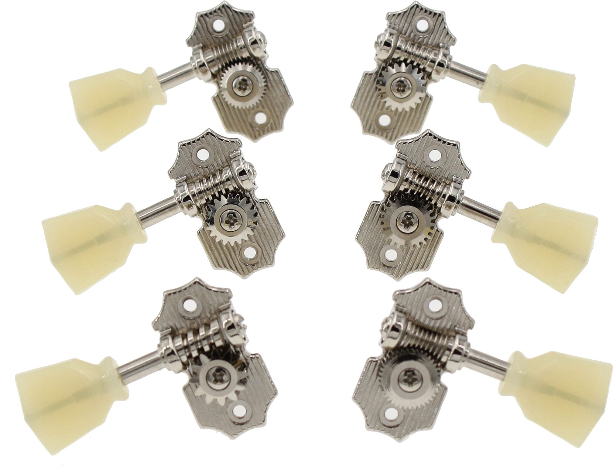 Graph Tech 3+3 Retro Ratio Tuners, Vintage Keystone 2 Graph Tech 3+3 Retro Ratio Tuners, Vintage Keystone