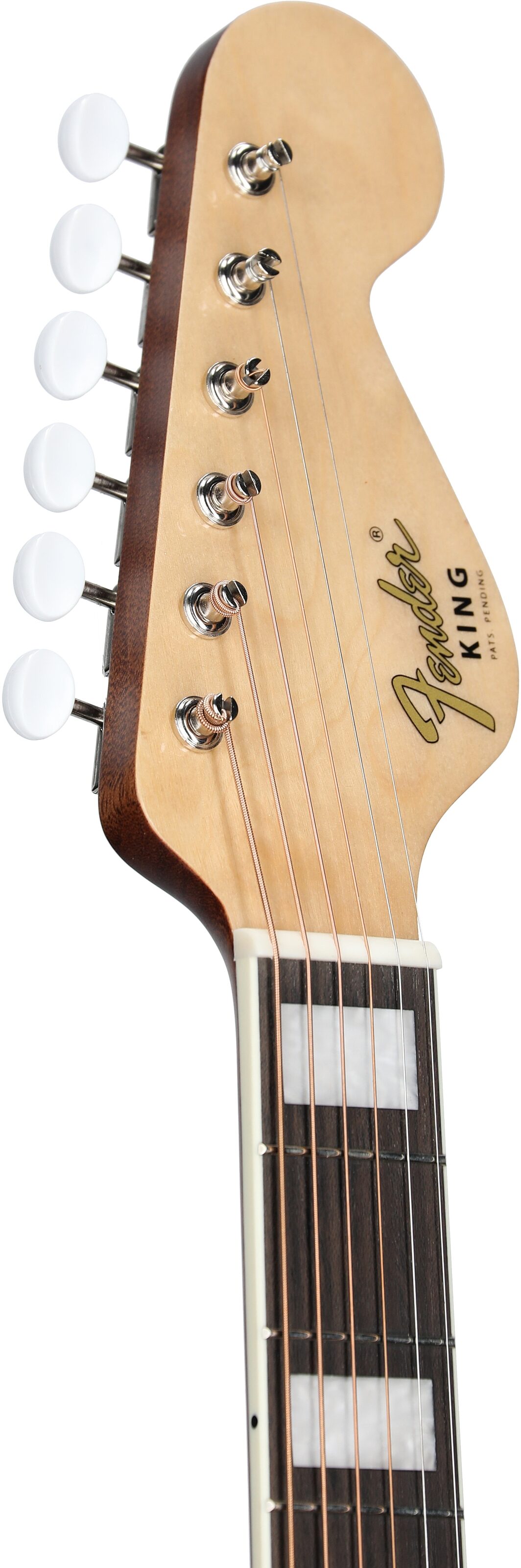 Fender King Vintage Acoustic-Electric Guitar (with Case) 4 Fender King Vintage Acoustic-Electric Guitar (with Case)
