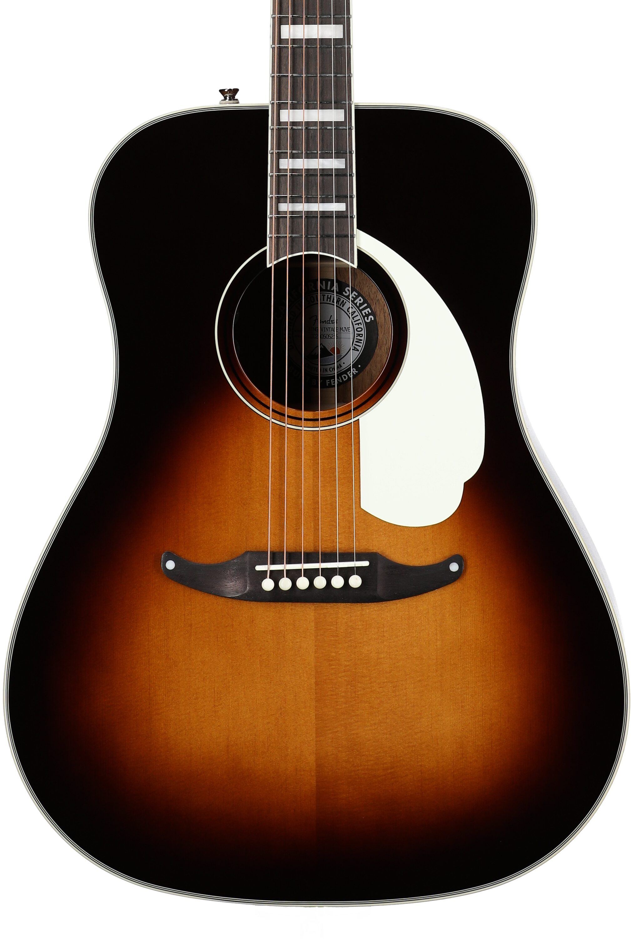 Fender King Vintage Acoustic-Electric Guitar (with Case) 5 Fender King Vintage Acoustic-Electric Guitar (with Case)