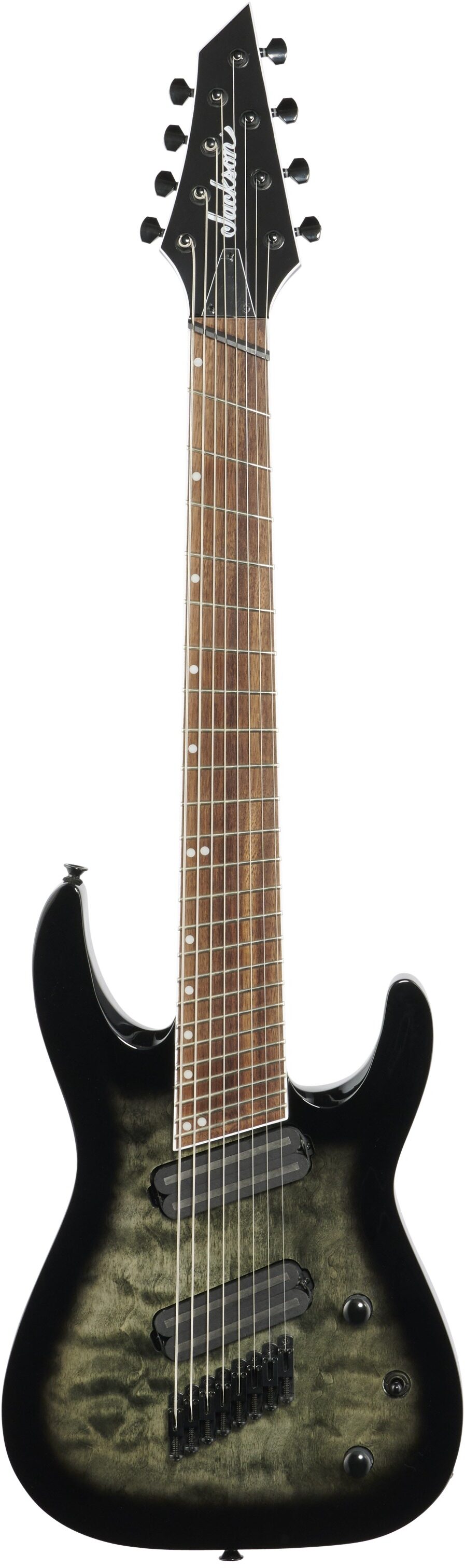 Jackson X Soloist Arch Top SLATX8Q Multi-Scale Electric Guitar, 8-String 2 Jackson X Soloist Arch Top SLATX8Q Multi-Scale Electric Guitar, 8-String