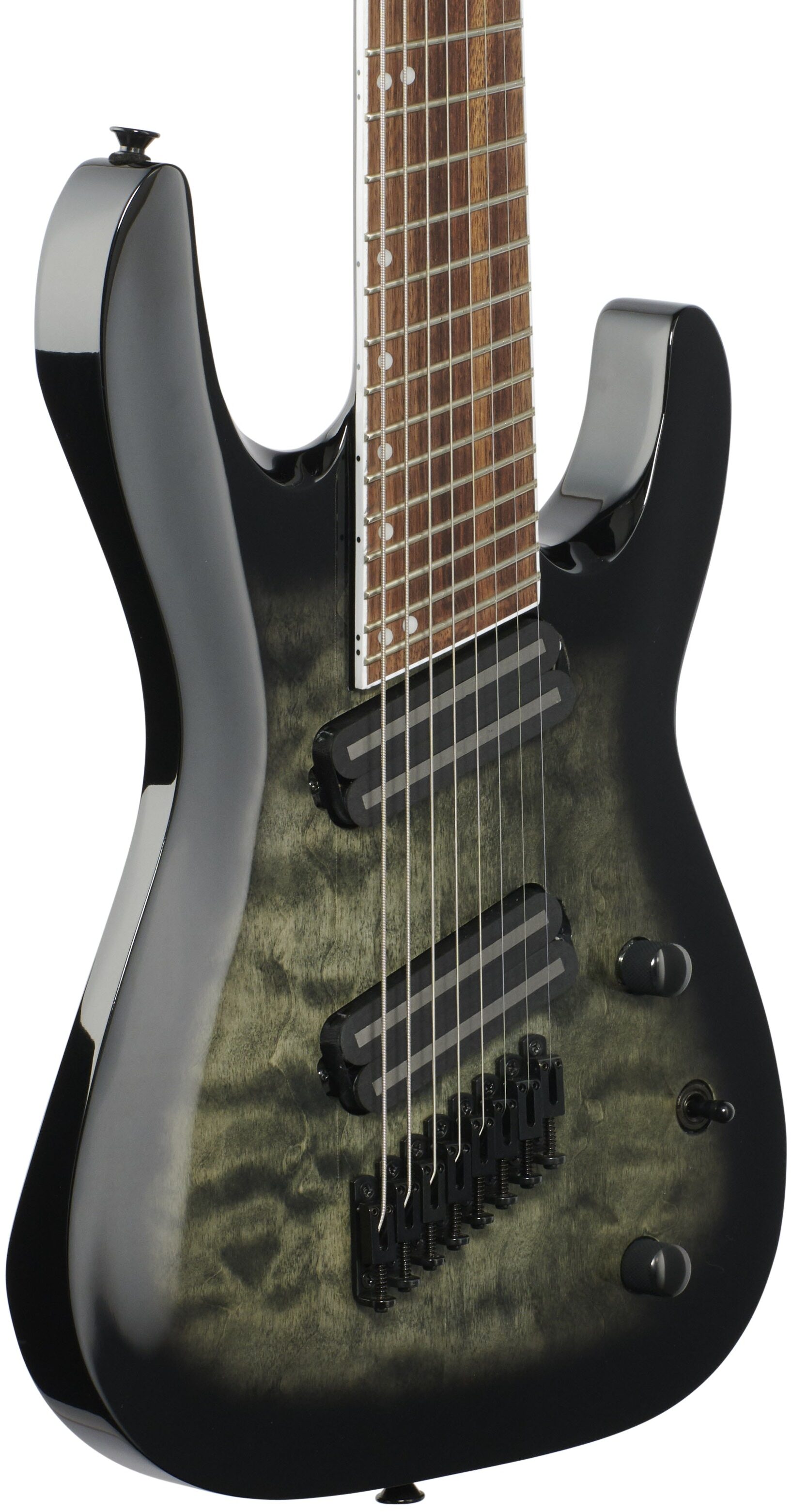 Jackson X Soloist Arch Top SLATX8Q Multi-Scale Electric Guitar, 8-String 3 Jackson X Soloist Arch Top SLATX8Q Multi-Scale Electric Guitar, 8-String