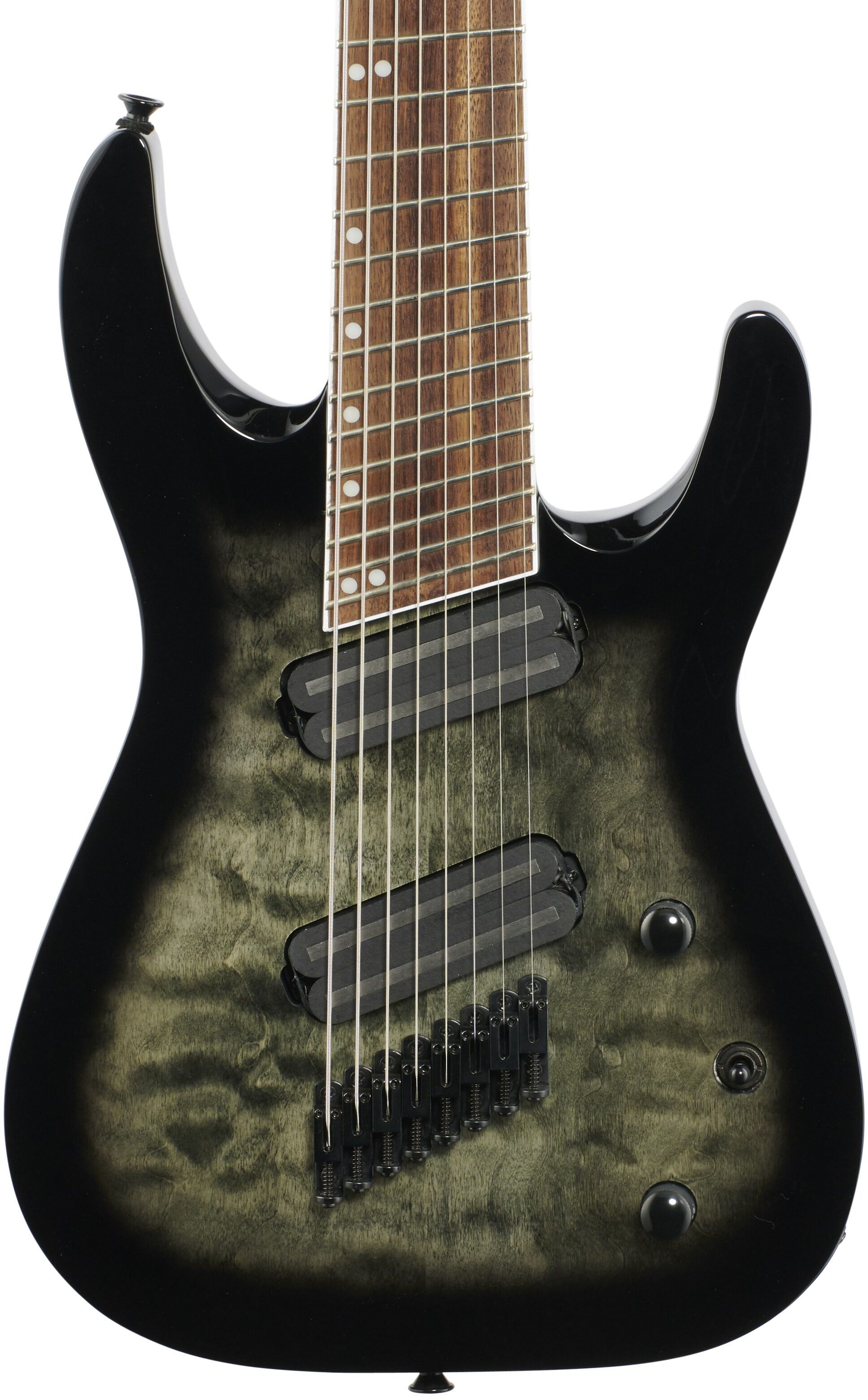Jackson X Soloist Arch Top SLATX8Q Multi-Scale Electric Guitar, 8-String