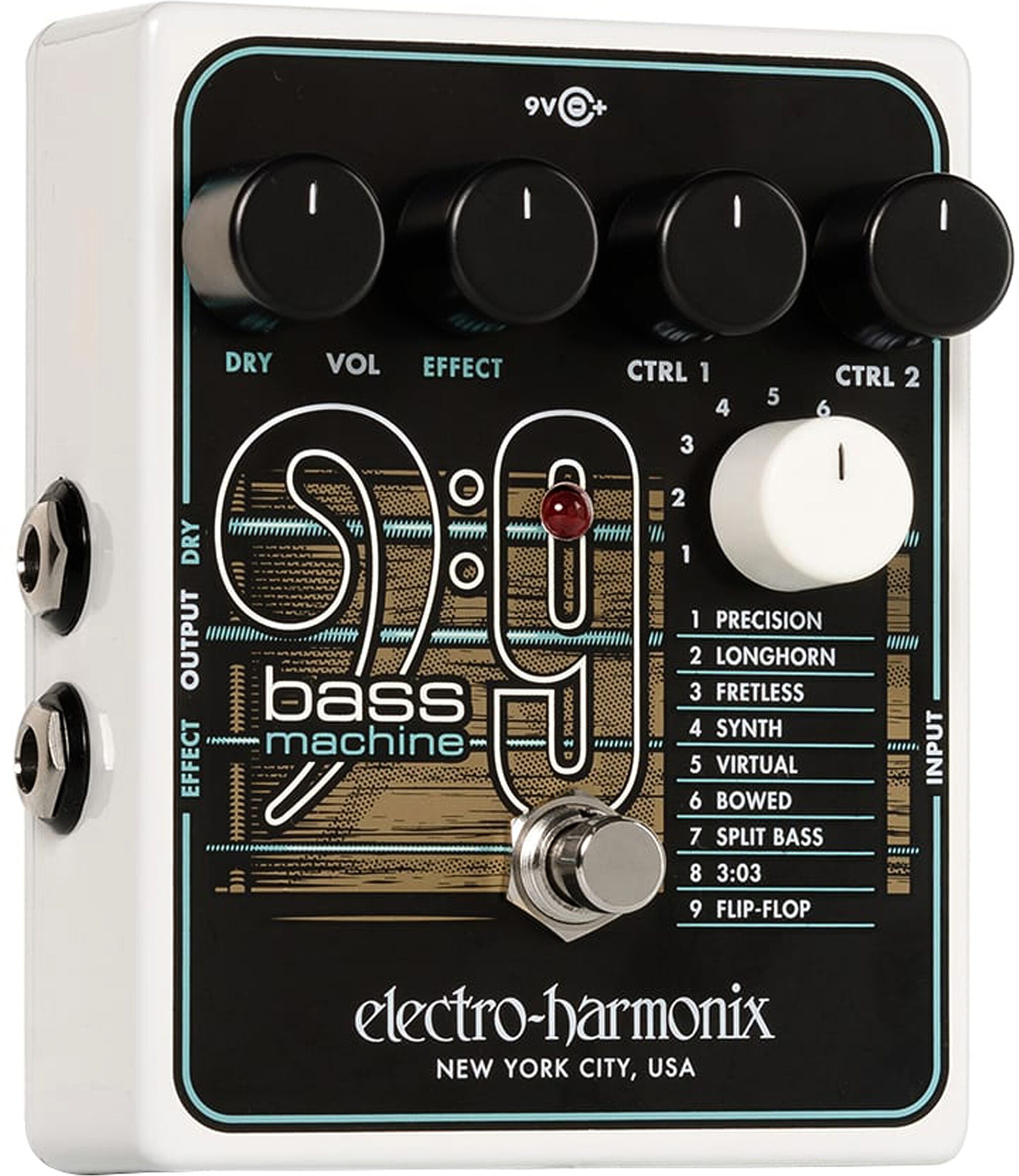 Electro-Harmonix BASS9 Bass Emulator Pedal 2 Electro-Harmonix BASS9 Bass Emulator Pedal