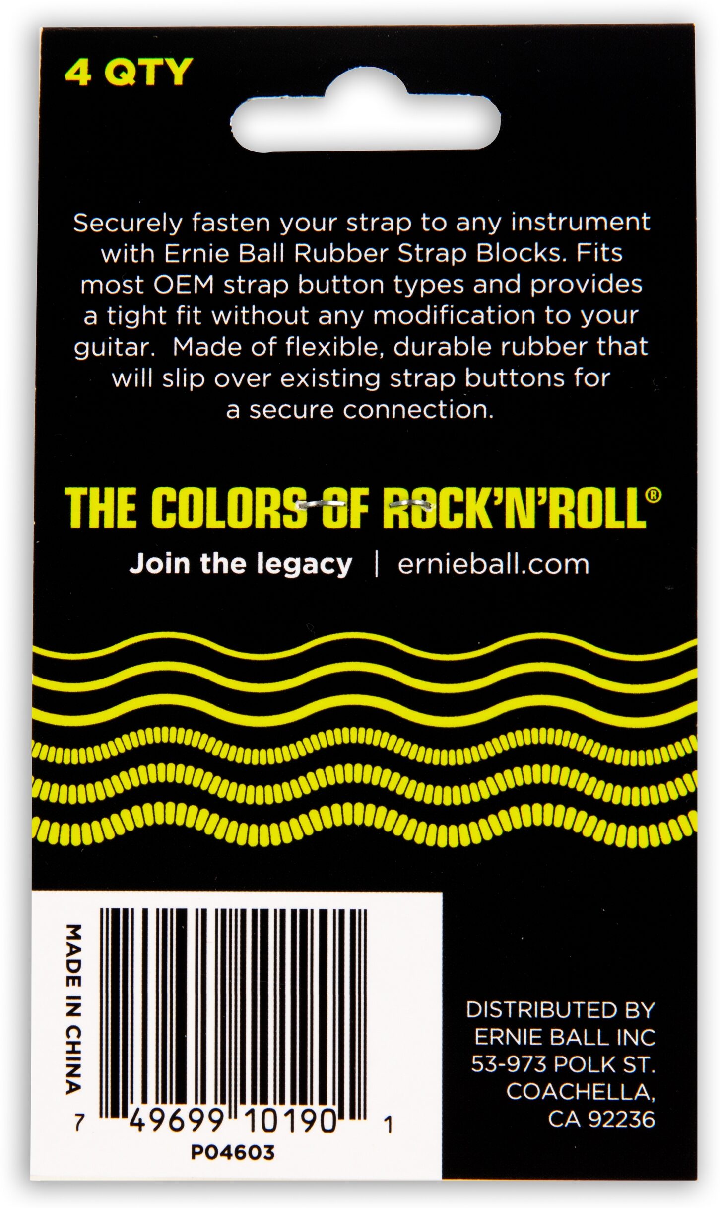 Ernie Ball Strap Blocks 2 Ernie Ball Strap Blocks