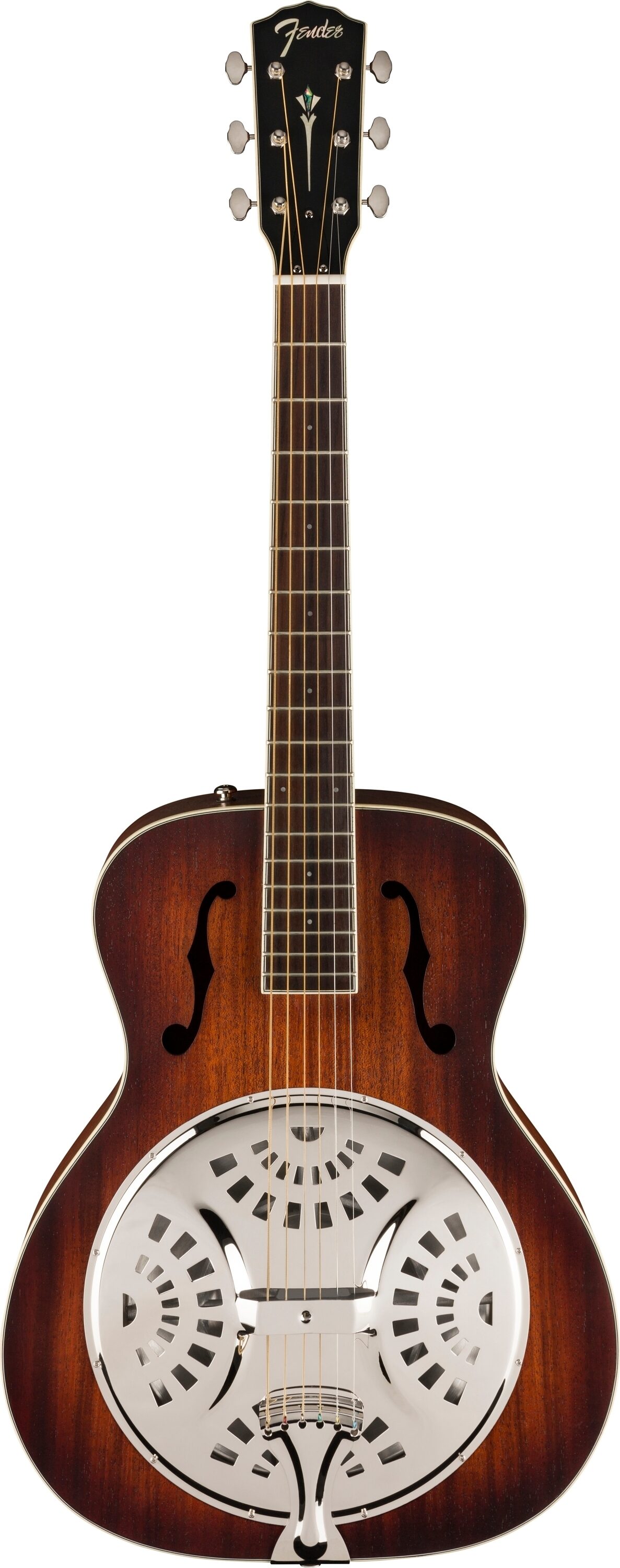 Fender PR-180E Paramount Resonator Acoustic-Electric Guitar (with Case) 2 Fender PR-180E Paramount Resonator Acoustic-Electric Guitar (with Case)