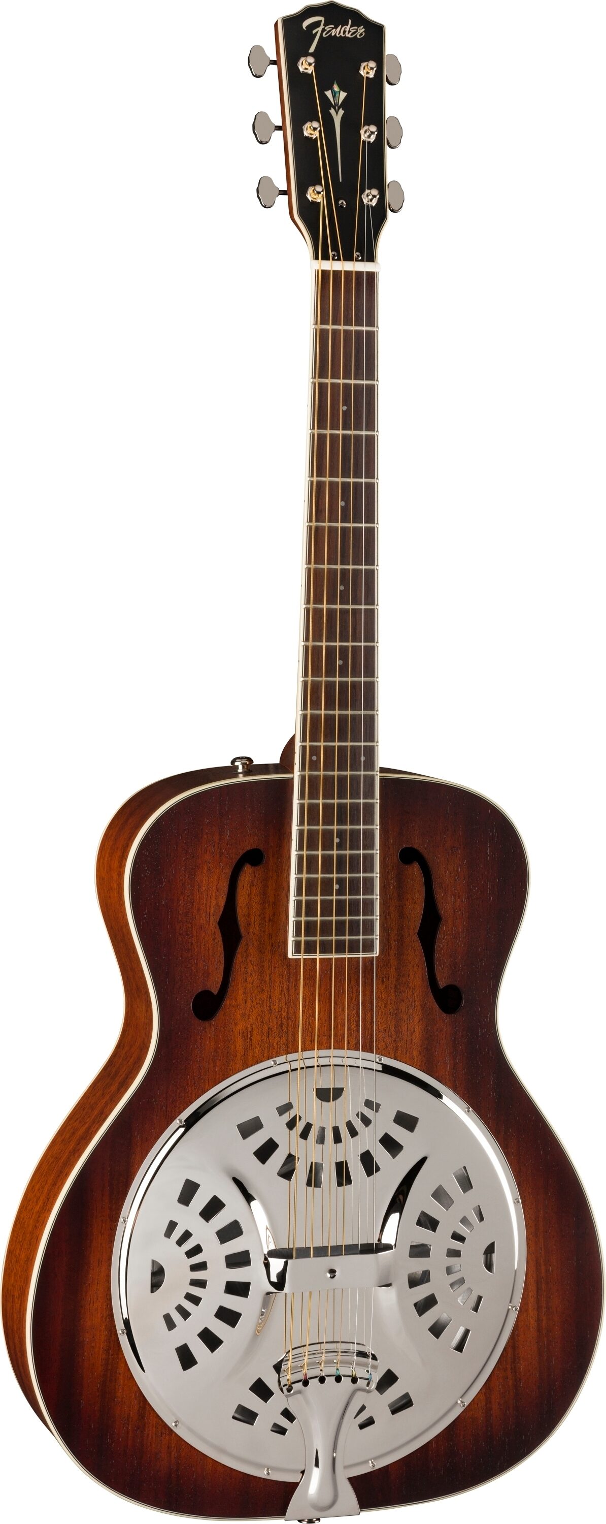 Fender PR-180E Paramount Resonator Acoustic-Electric Guitar (with Case) 4 Fender PR-180E Paramount Resonator Acoustic-Electric Guitar (with Case)