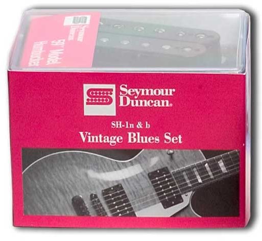 Seymour Duncan Vintage Blues Humbucker Pickup Set (SH1N and SH1B) 1 Seymour Duncan Vintage Blues Humbucker Pickup Set (SH1N and SH1B)