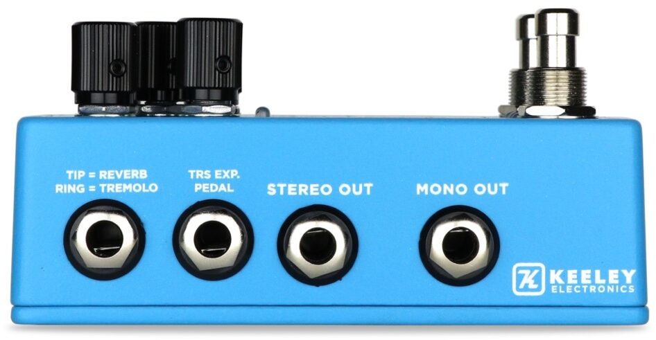 Keeley Hydra Stereo Reverb and Tremolo Pedal