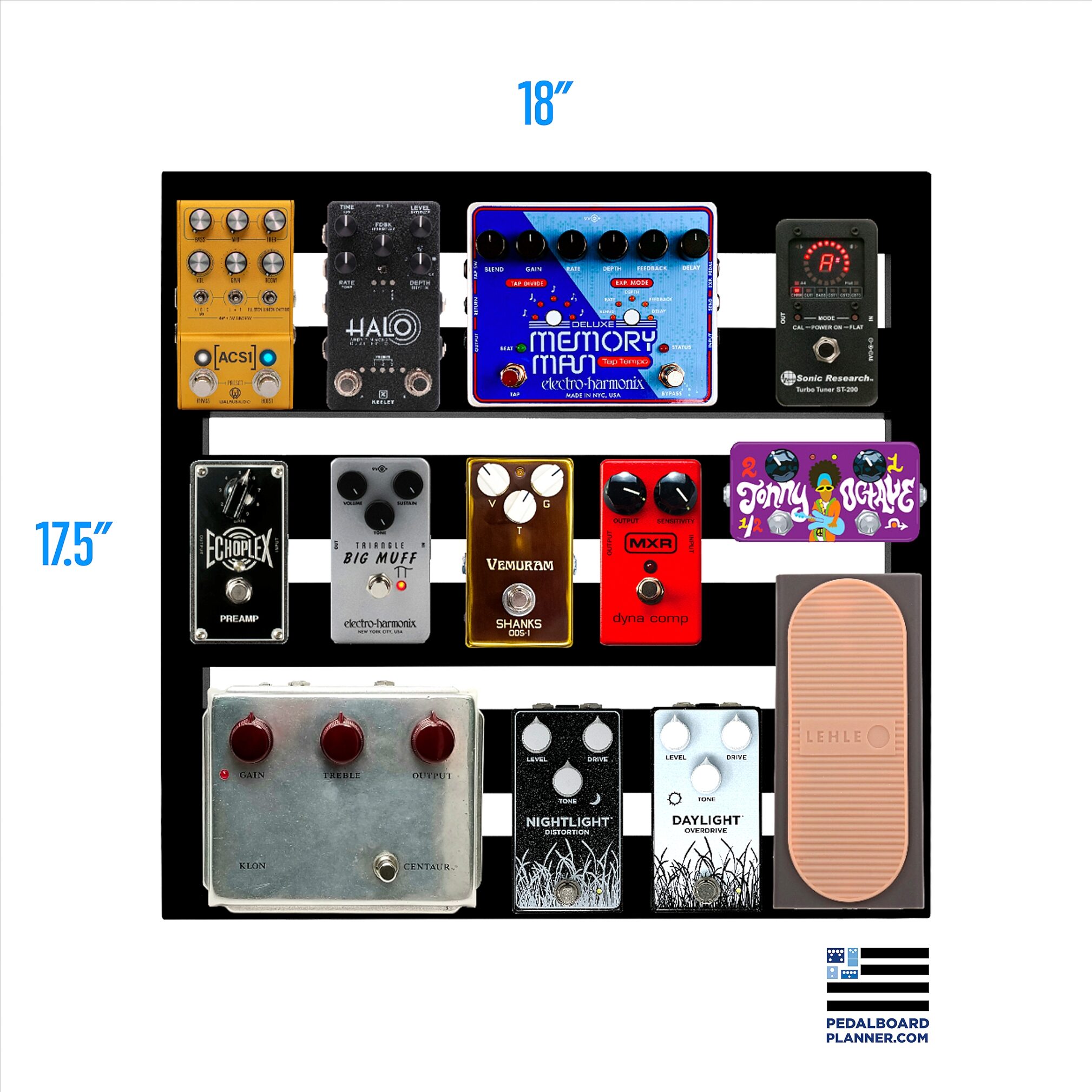 Pedaltrain XD-18 Pedalboard 2 Pedaltrain XD-18 Pedalboard