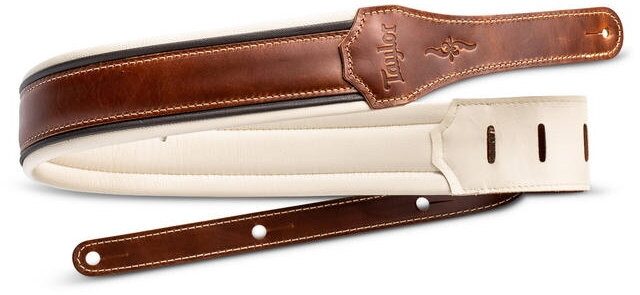 Taylor Renaissance 2.5" Leather Guitar Strap 1 Taylor Renaissance 2.5" Leather Guitar Strap
