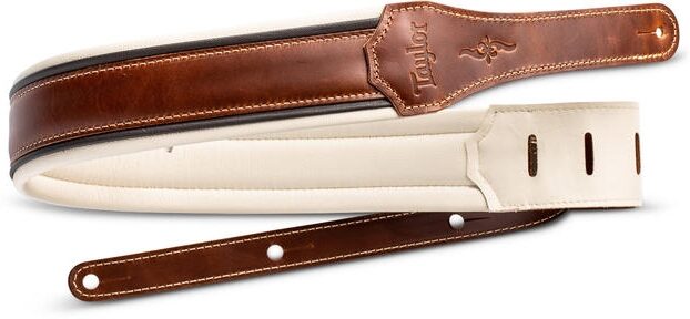 Taylor Renaissance 2.5" Leather Guitar Strap 4 Taylor Renaissance 2.5" Leather Guitar Strap
