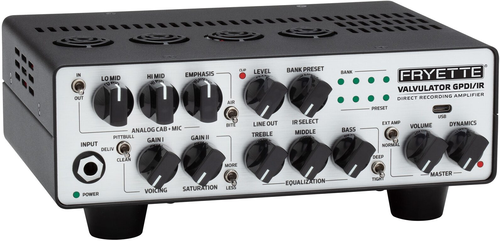 Fryette Valvulator GPDI/IR Direct Recording Tube Amplifier 3 Fryette Valvulator GPDI/IR Direct Recording Tube Amplifier