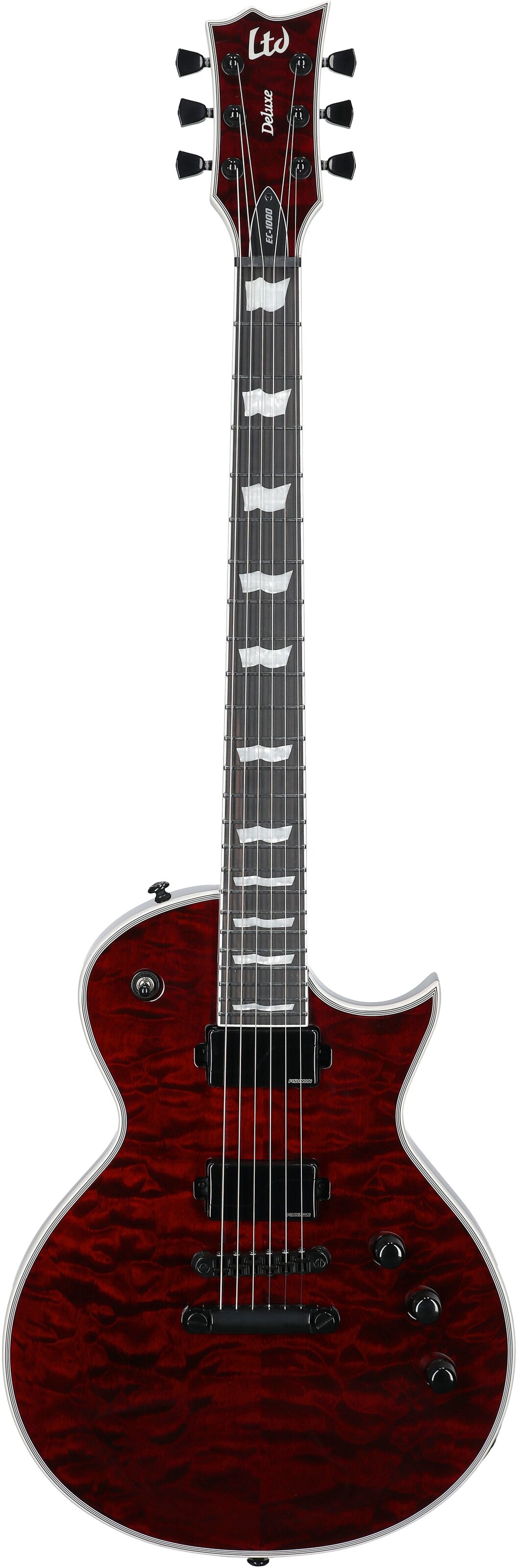 ESP LTD Deluxe EC-1000-QM Electric Guitar 2 ESP LTD Deluxe EC-1000-QM Electric Guitar