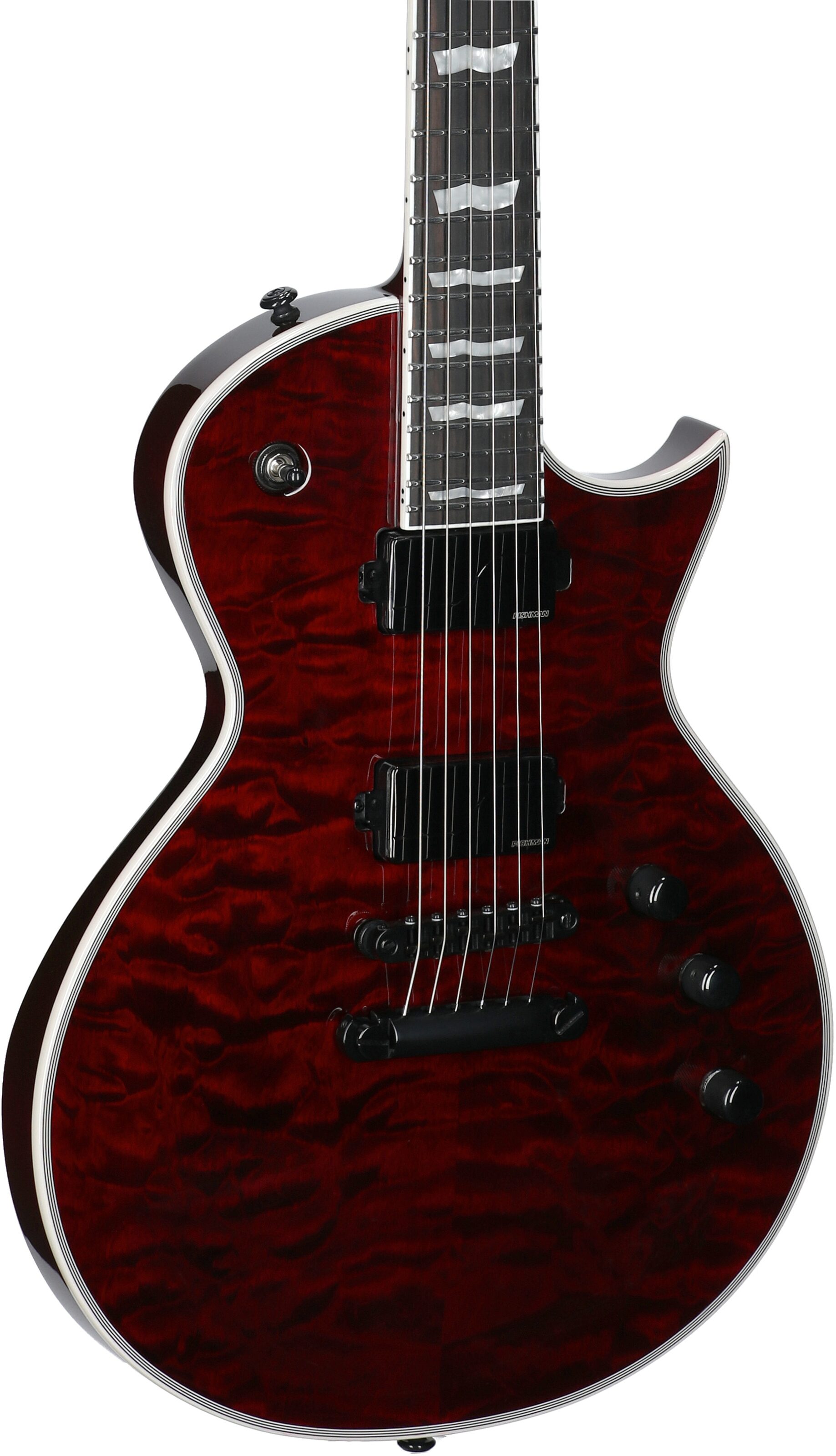 ESP LTD Deluxe EC-1000-QM Electric Guitar 3 ESP LTD Deluxe EC-1000-QM Electric Guitar