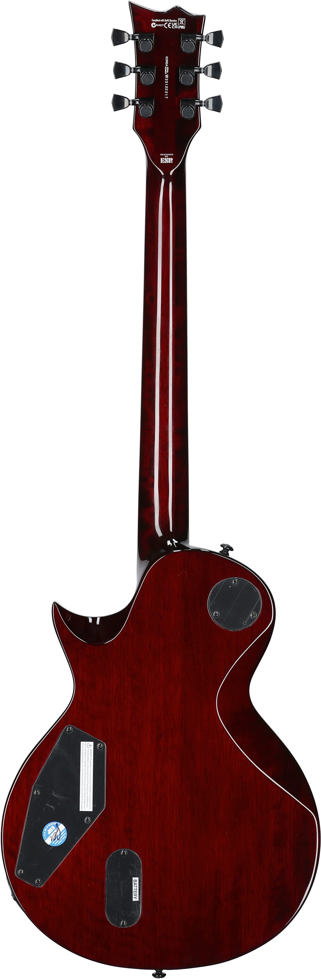 ESP LTD Deluxe EC-1000-QM Electric Guitar 4 ESP LTD Deluxe EC-1000-QM Electric Guitar