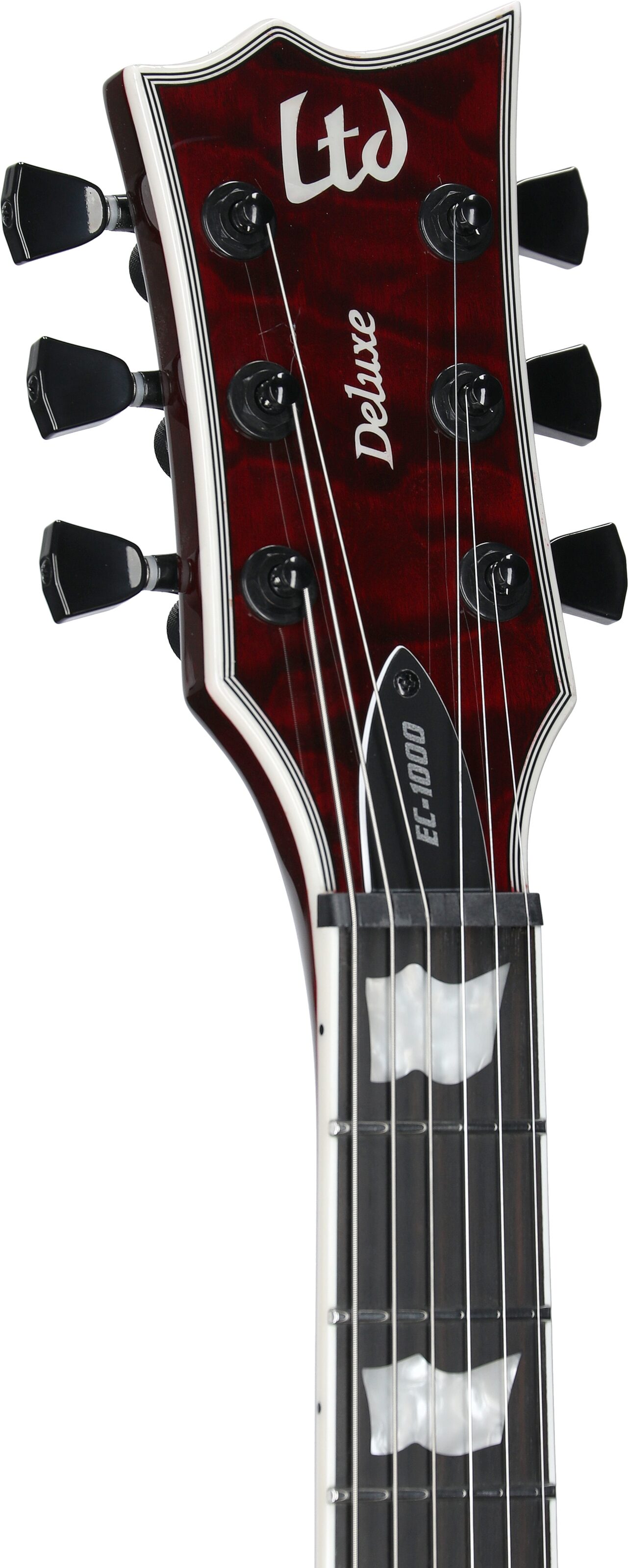 ESP LTD Deluxe EC-1000-QM Electric Guitar 5 ESP LTD Deluxe EC-1000-QM Electric Guitar
