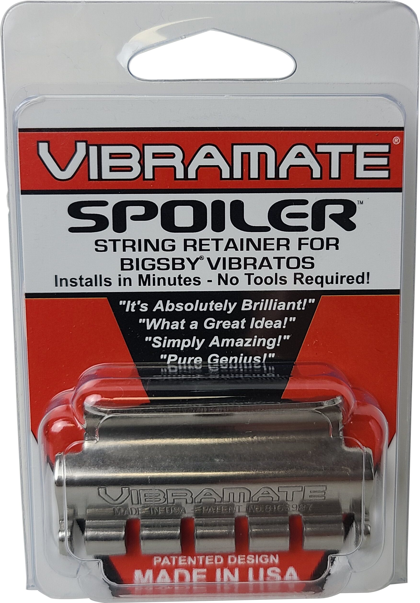 Vibramate Spoiler String Retainer for Bigsby Tremolo