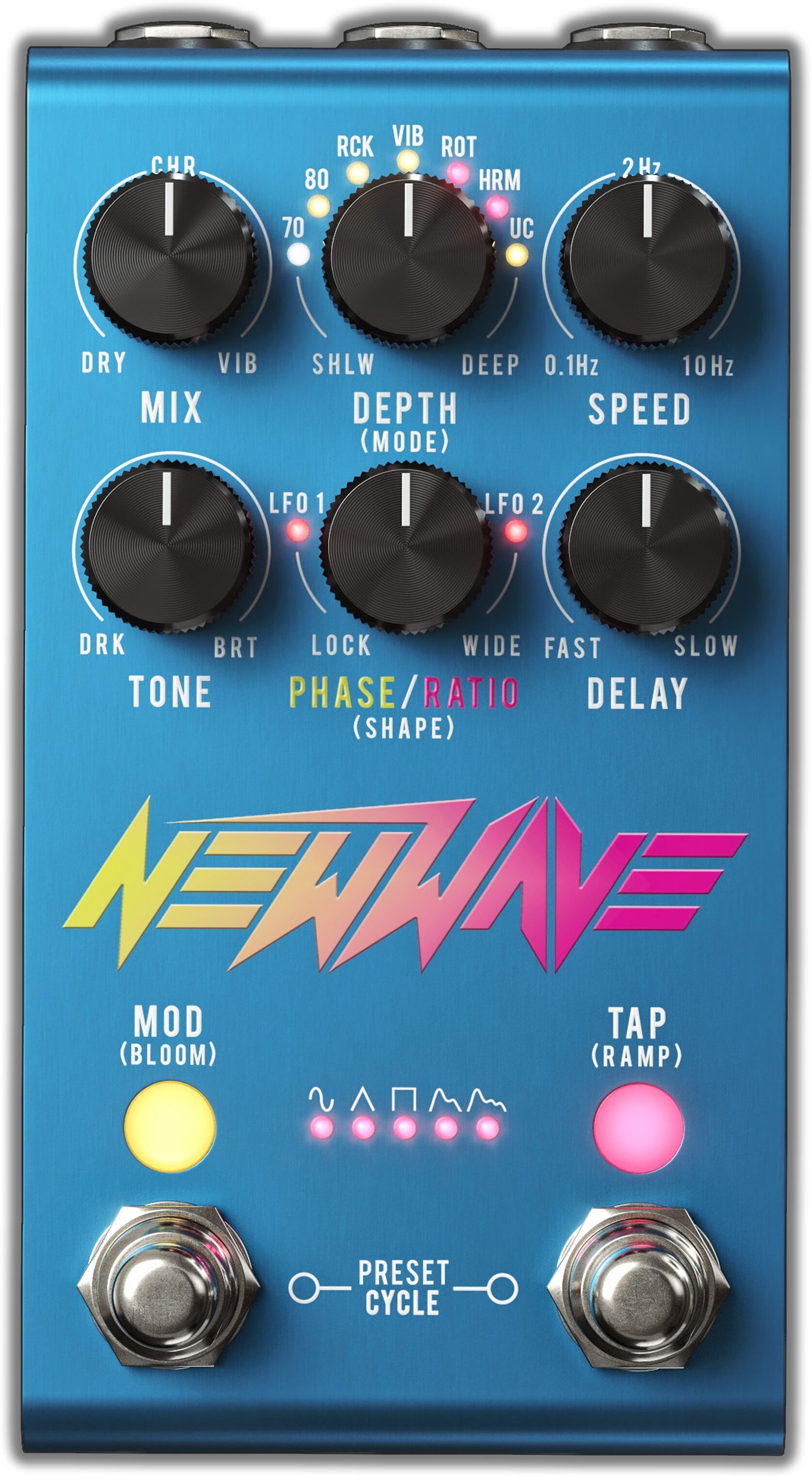 Jackson Audio New Wave Analog Stereo Chorus Pedal 2 Jackson Audio New Wave Analog Stereo Chorus Pedal