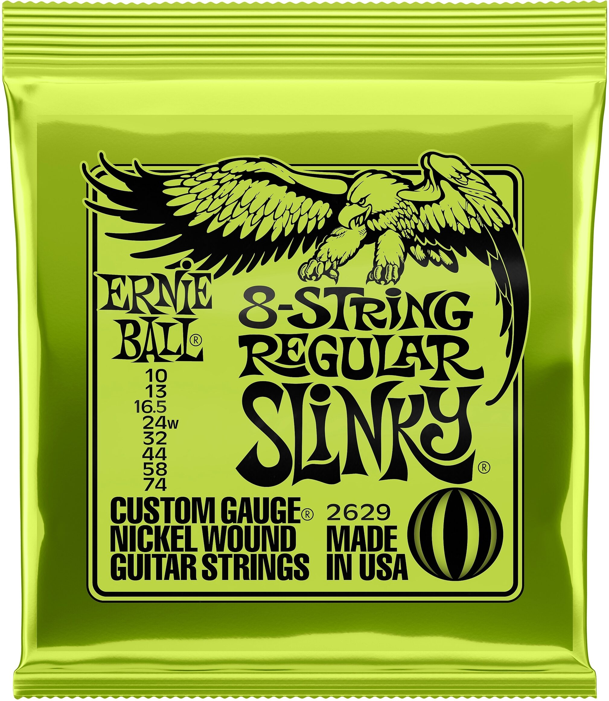 Ernie Ball Slinky 8-String Electric Guitar Strings