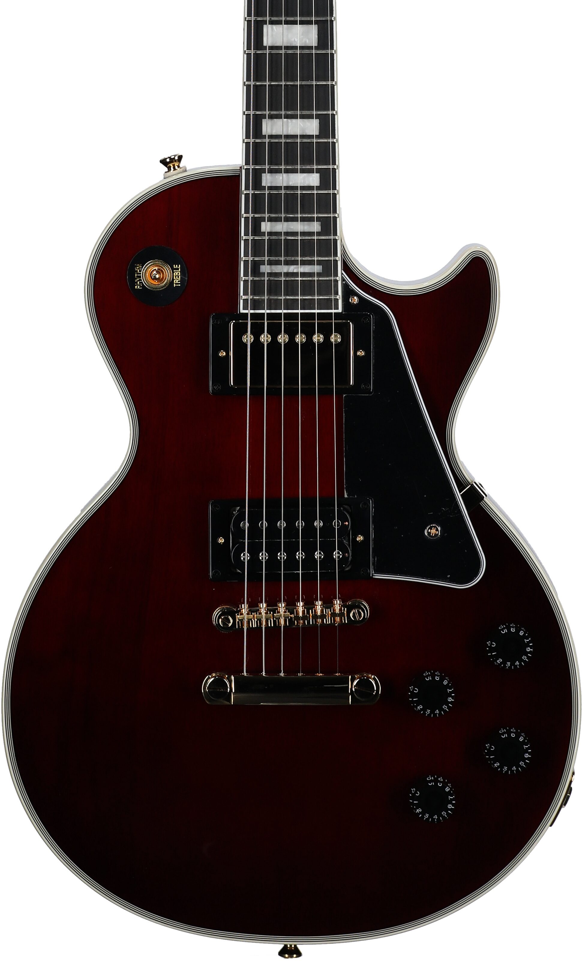 Epiphone Jerry Cantrell Wino Les Paul Custom Electric Guitar (with Case)