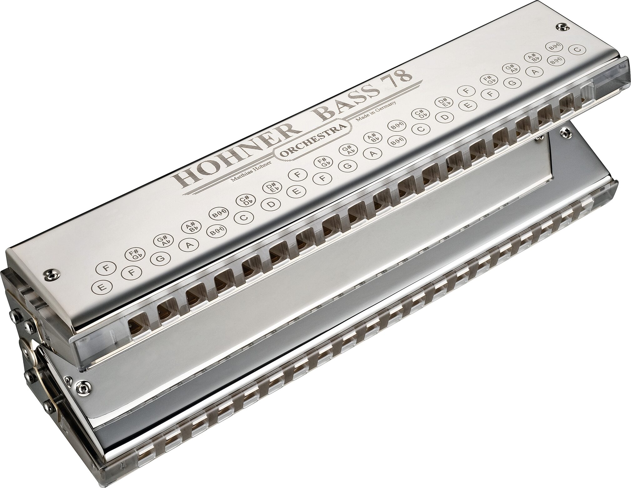 Hohner Bass 78 Harmonica 1 Hohner Bass 78 Harmonica