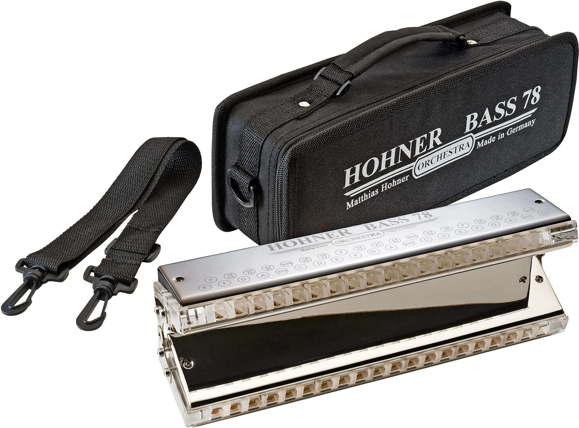 Hohner Bass 78 Harmonica 2 Hohner Bass 78 Harmonica