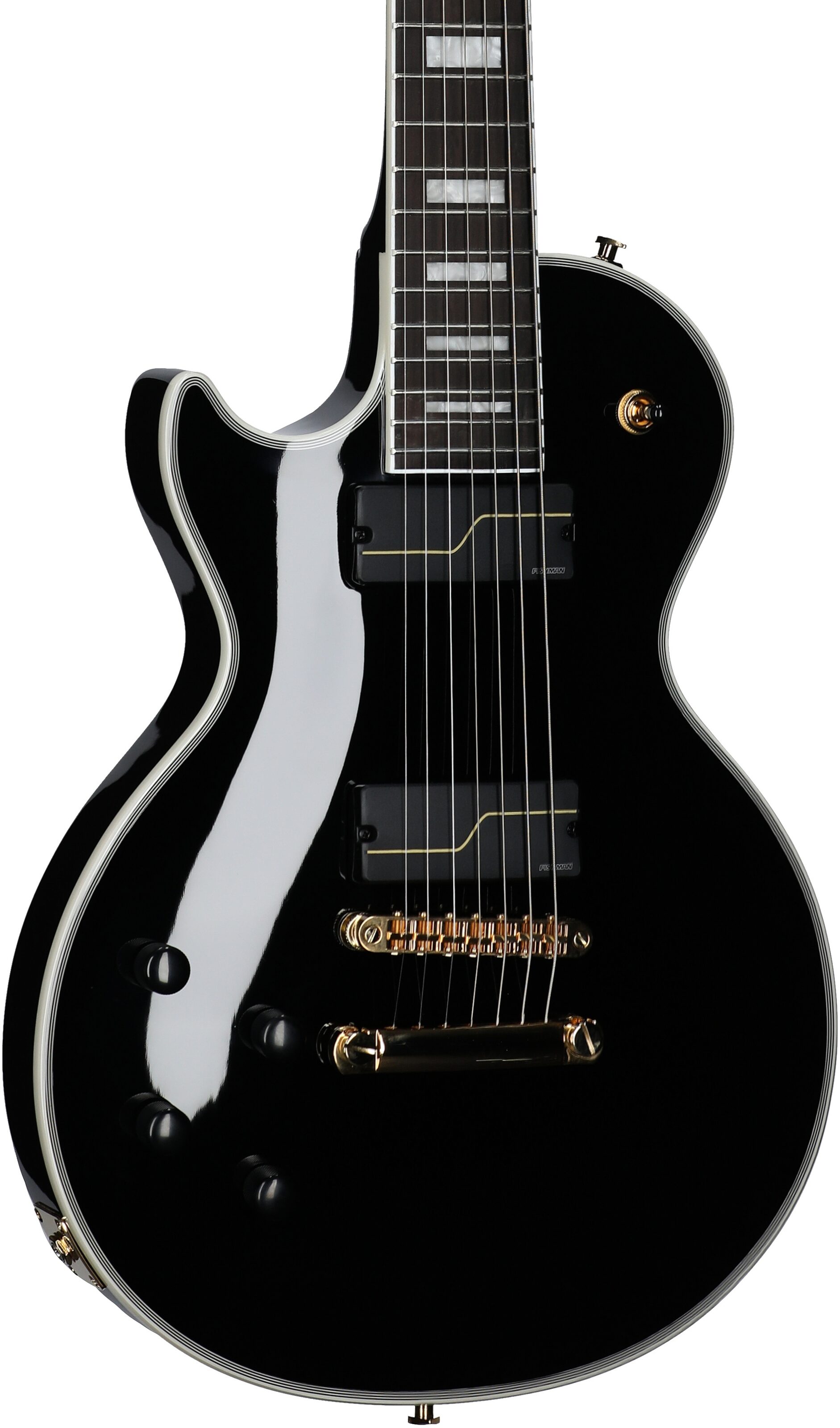 Epiphone Matt Heafy Les Paul Custom Origins Electric Guitar, Left-Handed 7-String (with Case) 3 Epiphone Matt Heafy Les Paul Custom Origins Electric Guitar, Left-Handed 7-String (with Case)