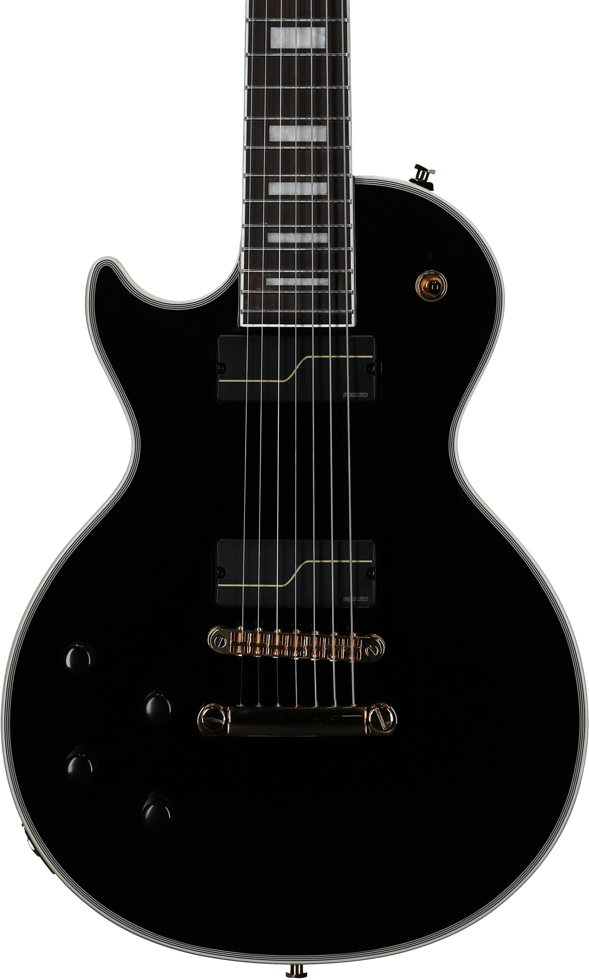 Epiphone Matt Heafy Les Paul Custom Origins Electric Guitar, Left-Handed 7-String (with Case) 1 Epiphone Matt Heafy Les Paul Custom Origins Electric Guitar, Left-Handed 7-String (with Case)