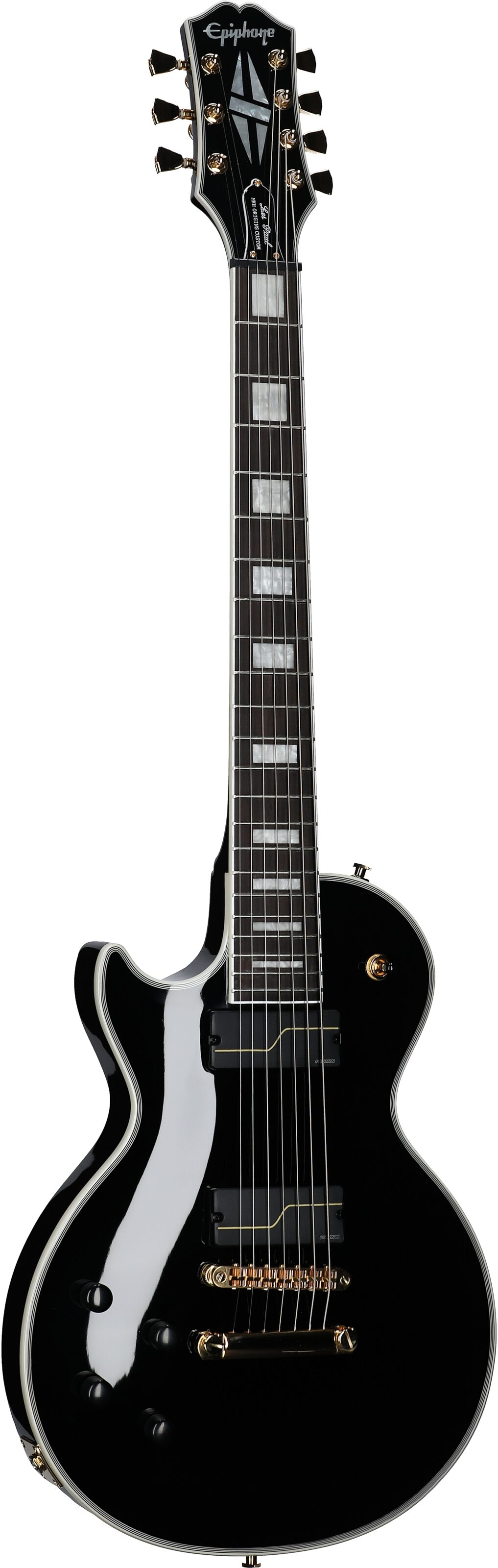 Epiphone Matt Heafy Les Paul Custom Origins Electric Guitar, Left-Handed 7-String (with Case) 6 Epiphone Matt Heafy Les Paul Custom Origins Electric Guitar, Left-Handed 7-String (with Case)