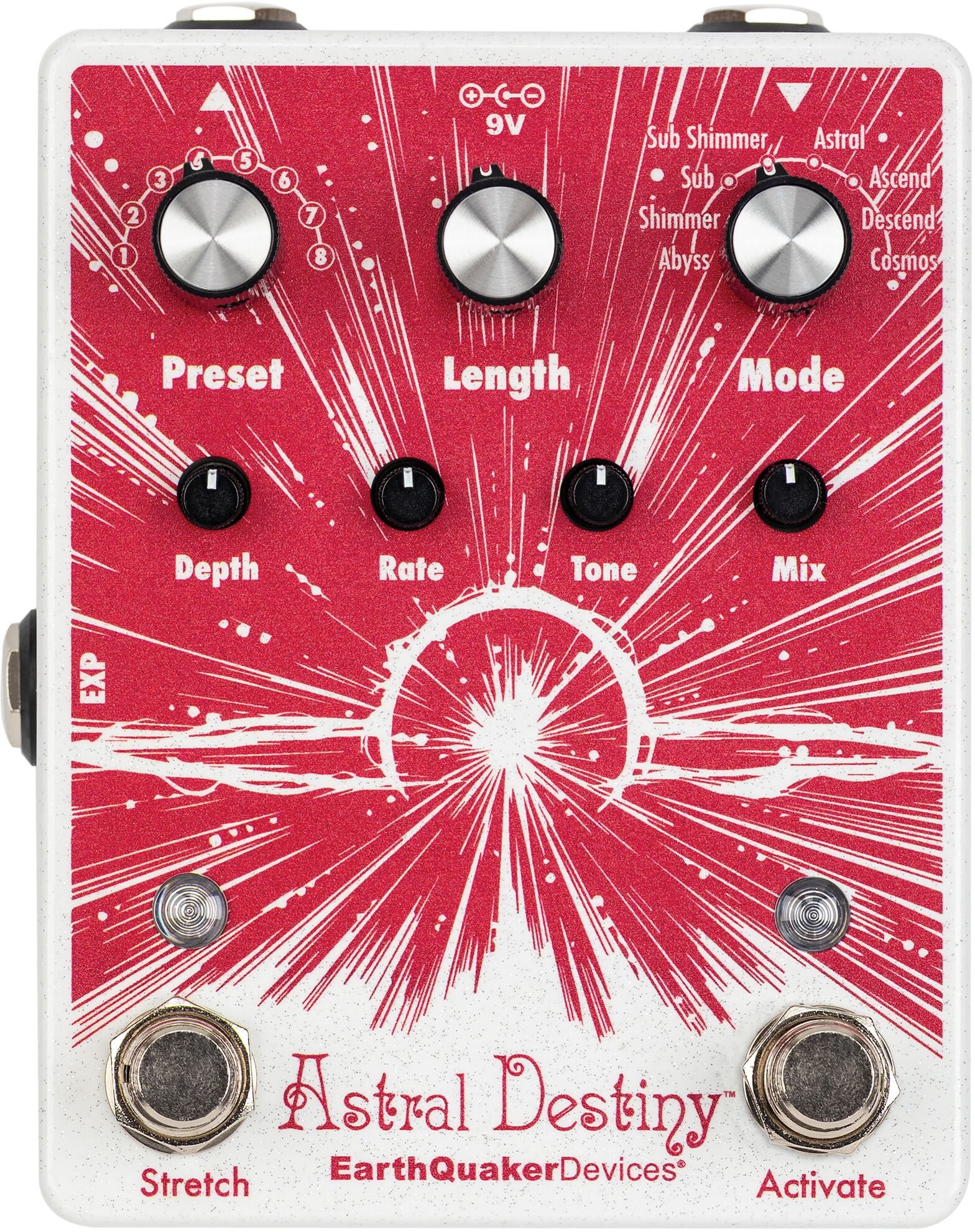 EarthQuaker Devices Astral Destiny Multi-Reverb Pedal