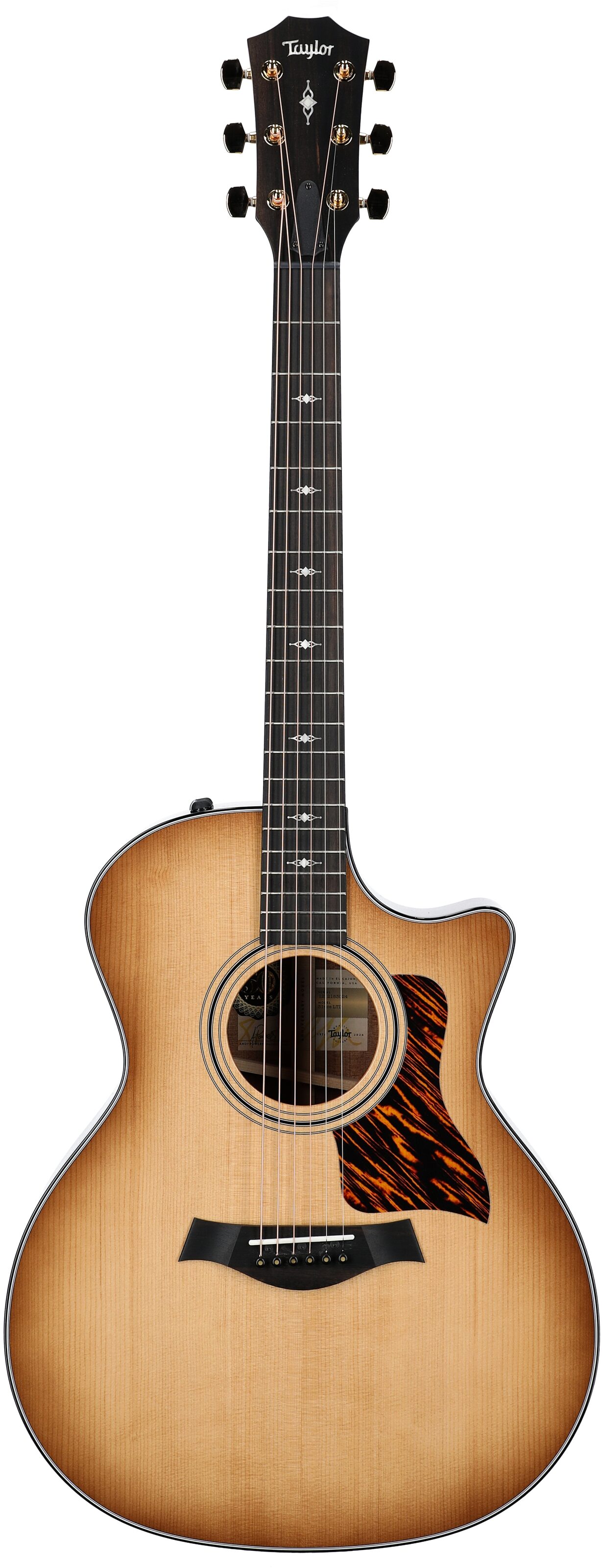 Taylor 50th Anniversary 314ce Limited Edition Acoustic-Electric Guitar (with Case) 2 Taylor 50th Anniversary 314ce Limited Edition Acoustic-Electric Guitar (with Case)
