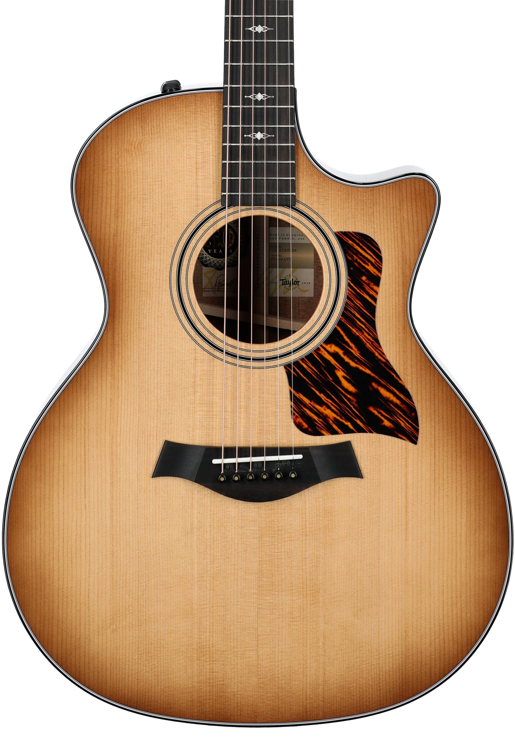 Taylor 50th Anniversary 314ce Limited Edition Acoustic-Electric Guitar (with Case) 5 Taylor 50th Anniversary 314ce Limited Edition Acoustic-Electric Guitar (with Case)