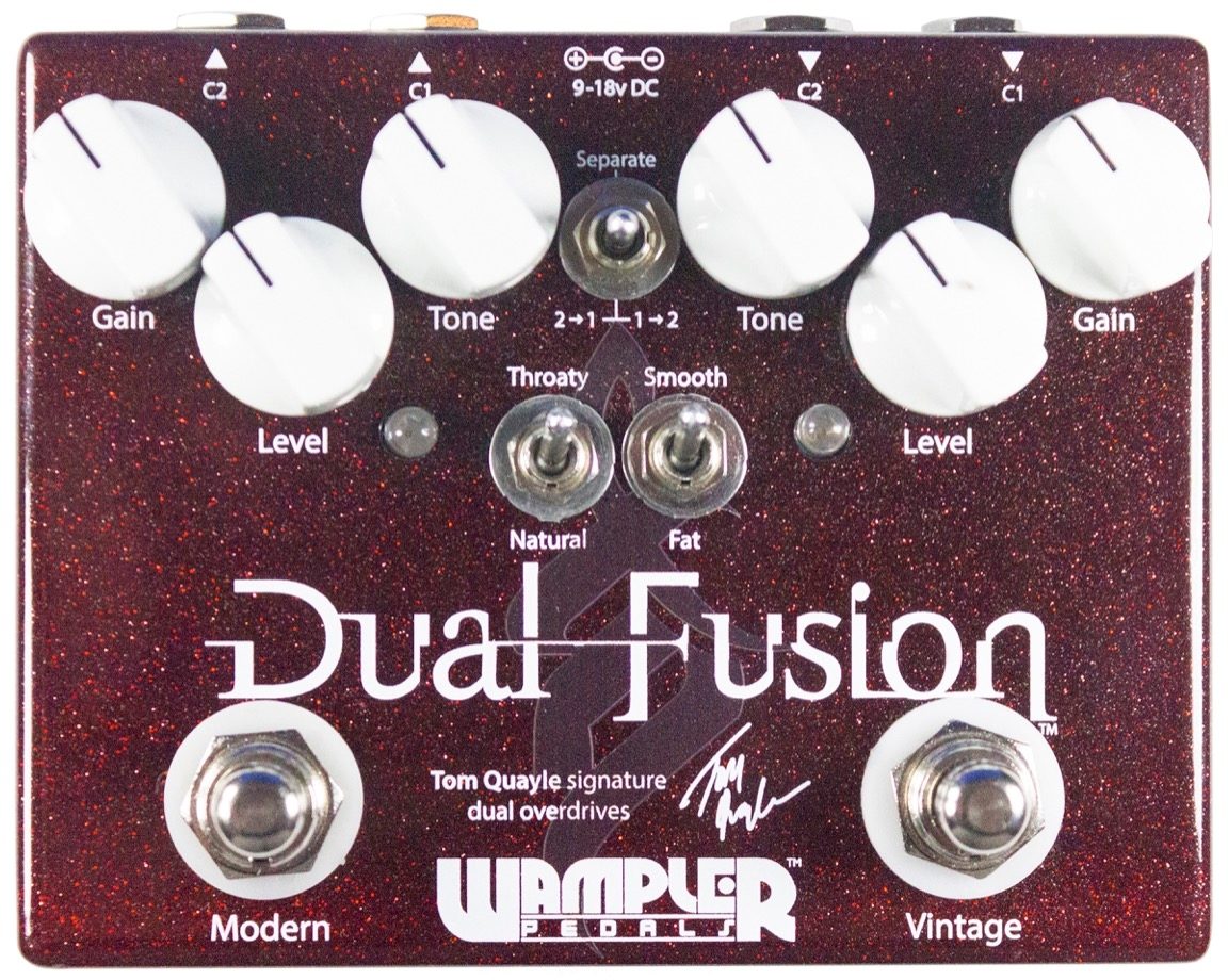 Wampler Dual Fusion Tom Quayle Signature Overdrive Pedal