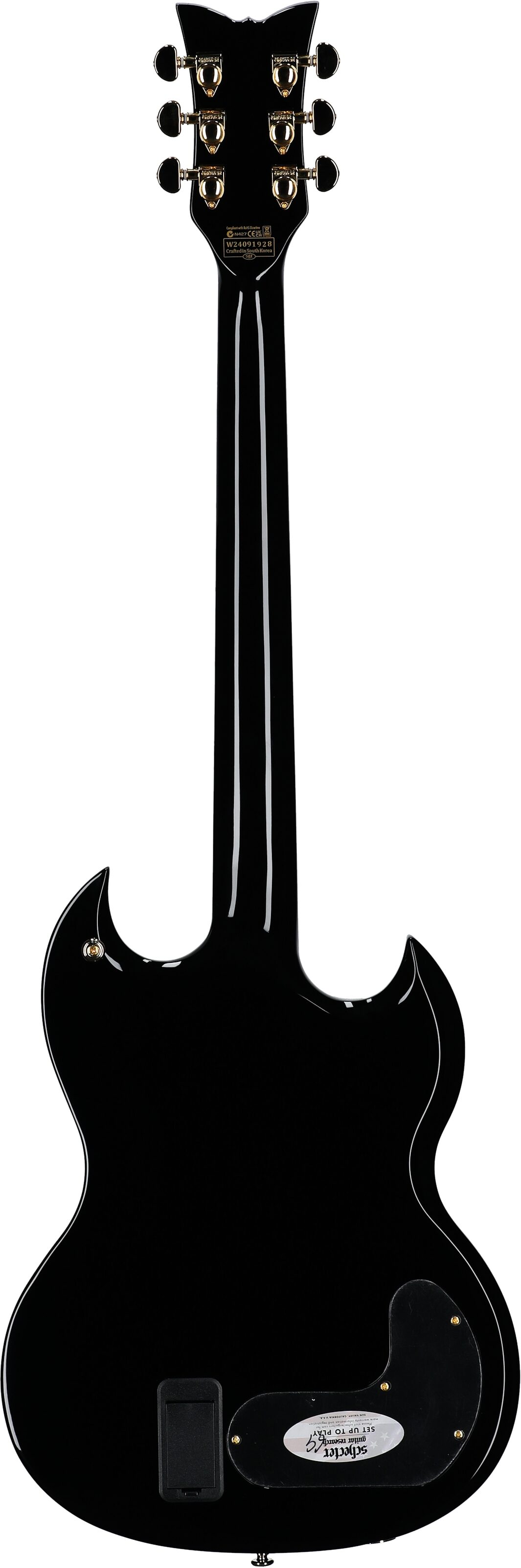 Schecter ZV-H6LLYW66D-S Zacky Vengeance Electric Guitar, Left-Handed 4 Schecter ZV-H6LLYW66D-S Zacky Vengeance Electric Guitar, Left-Handed