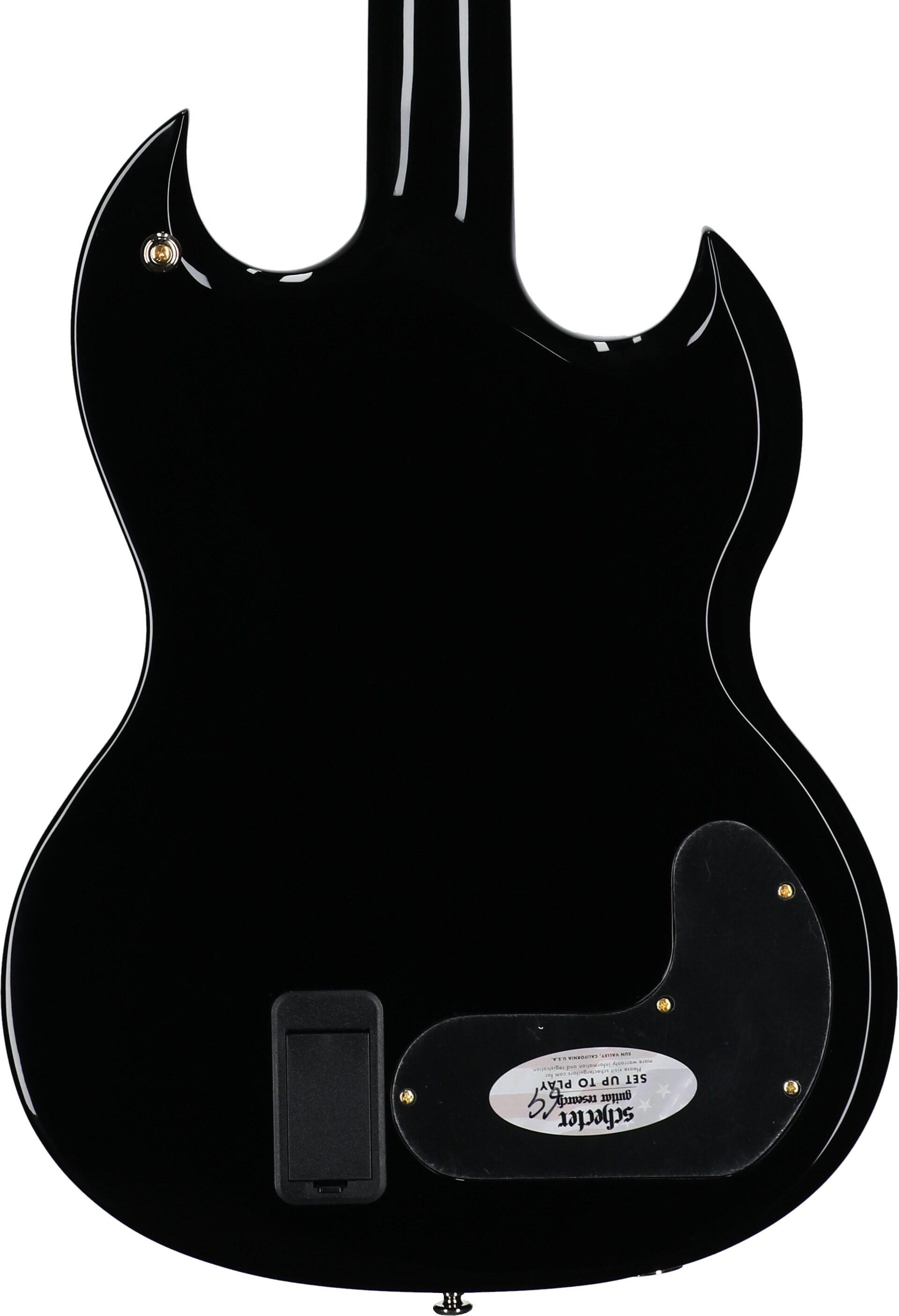 Schecter ZV-H6LLYW66D-S Zacky Vengeance Electric Guitar, Left-Handed 7 Schecter ZV-H6LLYW66D-S Zacky Vengeance Electric Guitar, Left-Handed