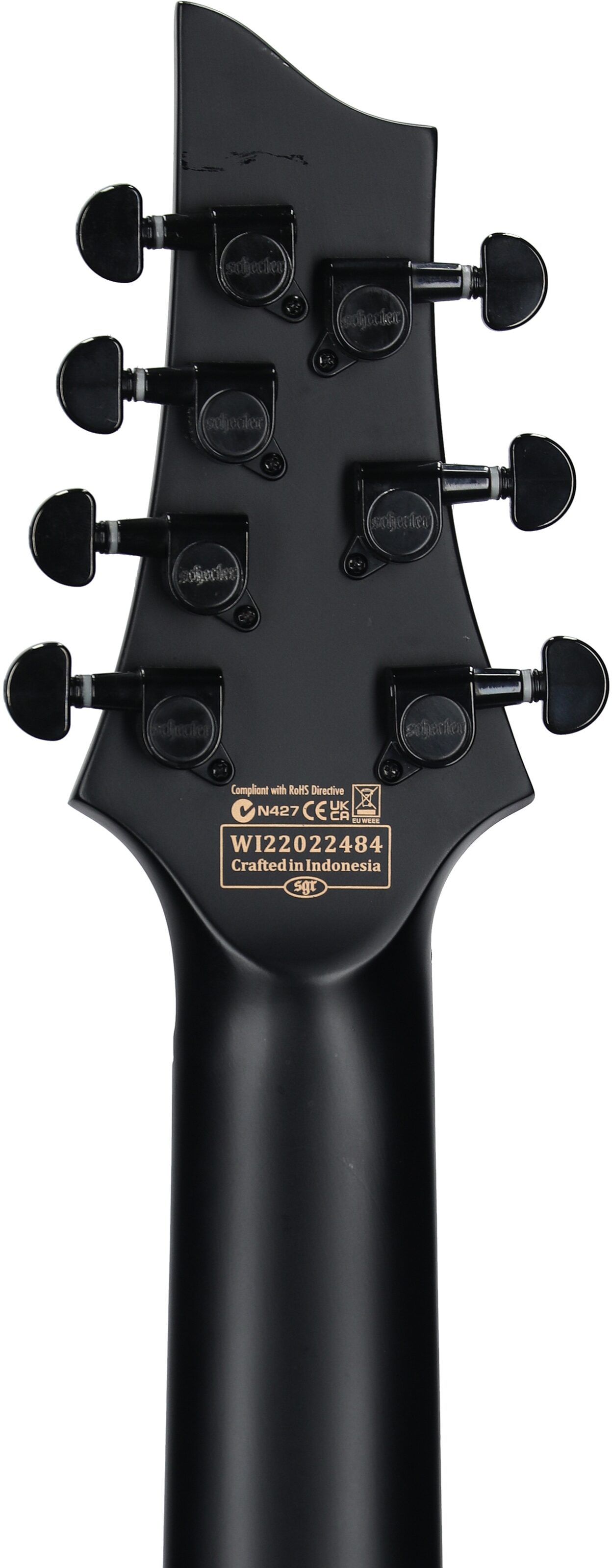 Schecter Damien-7 Multiscale Electric Guitar, 7-String 8 Schecter Damien-7 Multiscale Electric Guitar, 7-String