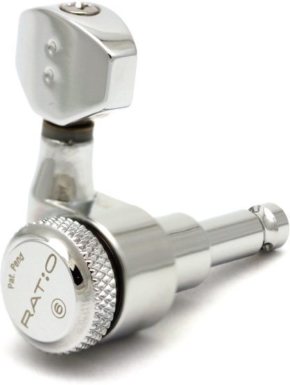 Graph Tech PRL-8721 Ratio 7-String Locking Guitar Tuners, 7-In-Line