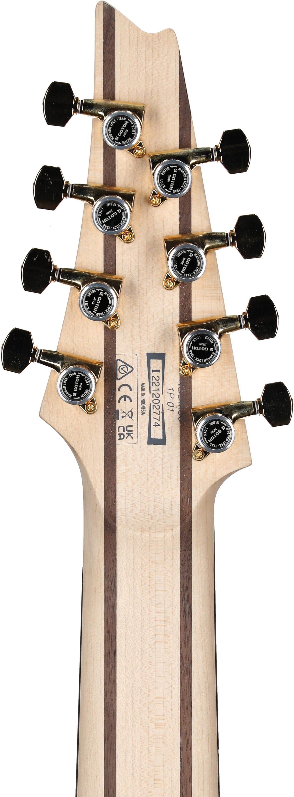 Ibanez RGDMS8 Multi-Scale Electric Guitar, 8-String 8 Ibanez RGDMS8 Multi-Scale Electric Guitar, 8-String