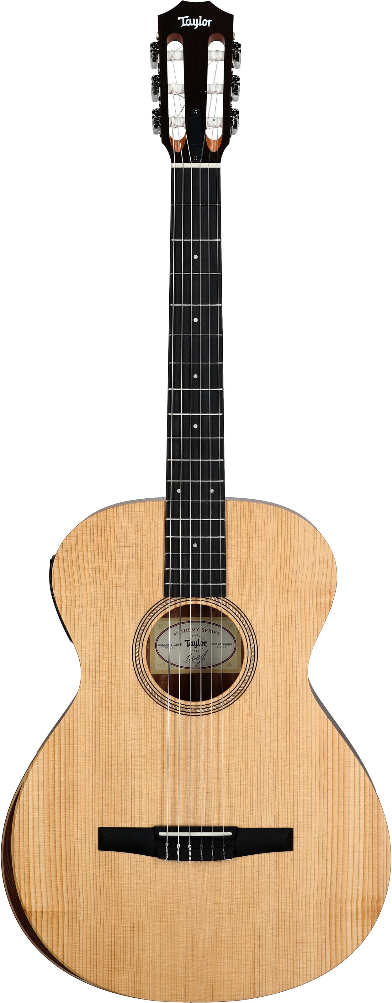 Taylor Academy 12e-N Grand Concert Classical Acoustic-Electric Guitar (with Gig Bag) 2 Taylor Academy 12e-N Grand Concert Classical Acoustic-Electric Guitar (with Gig Bag)