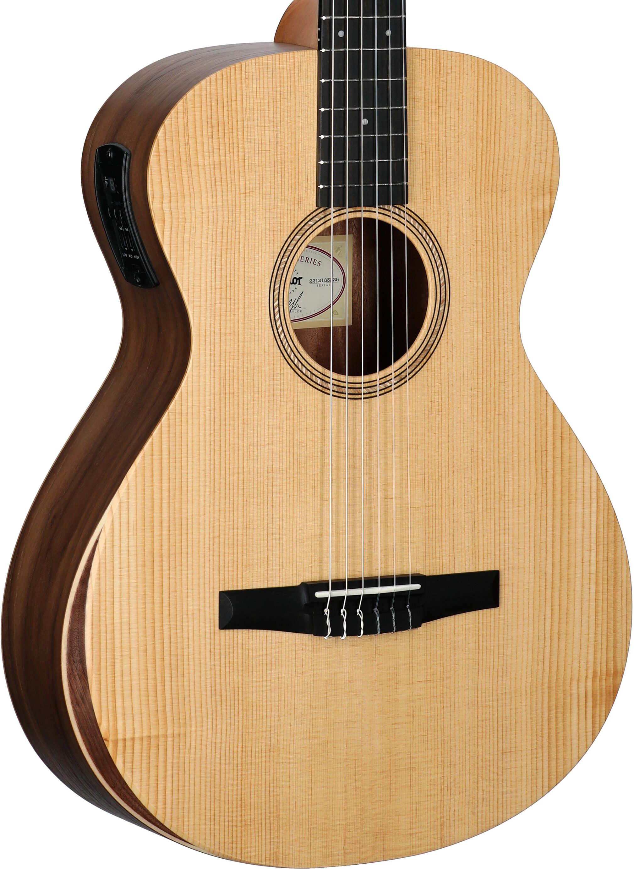 Taylor Academy 12e-N Grand Concert Classical Acoustic-Electric Guitar (with Gig Bag) 1 Taylor Academy 12e-N Grand Concert Classical Acoustic-Electric Guitar (with Gig Bag)