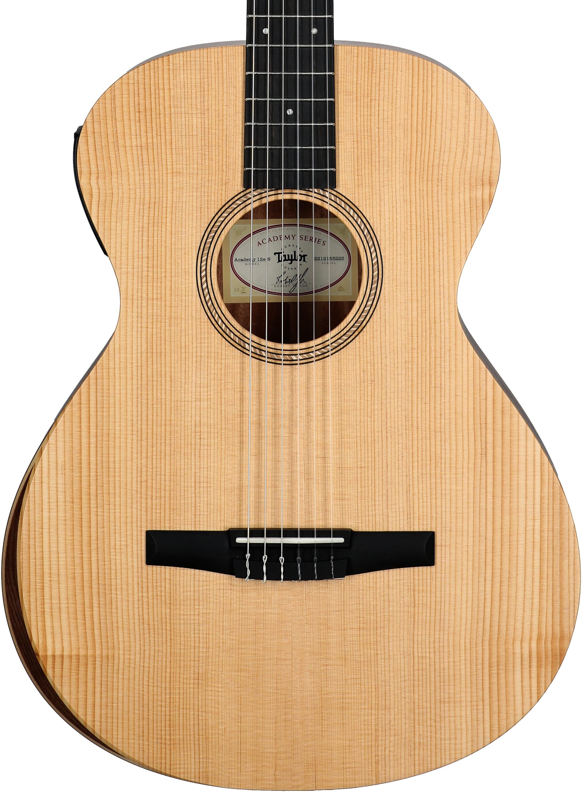 Taylor Academy 12e-N Grand Concert Classical Acoustic-Electric Guitar (with Gig Bag) 5 Taylor Academy 12e-N Grand Concert Classical Acoustic-Electric Guitar (with Gig Bag)