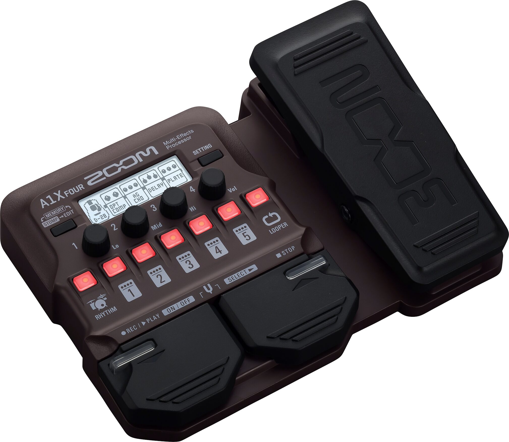 Zoom A1X-FOUR Acoustic Multi-Effects Processor 5 Zoom A1X-FOUR Acoustic Multi-Effects Processor