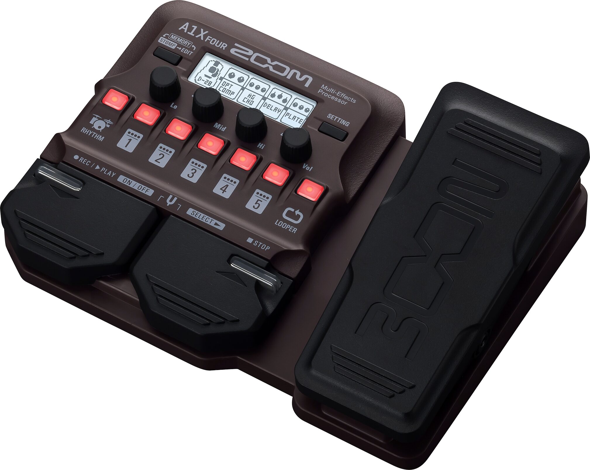 Zoom A1X-FOUR Acoustic Multi-Effects Processor 6 Zoom A1X-FOUR Acoustic Multi-Effects Processor