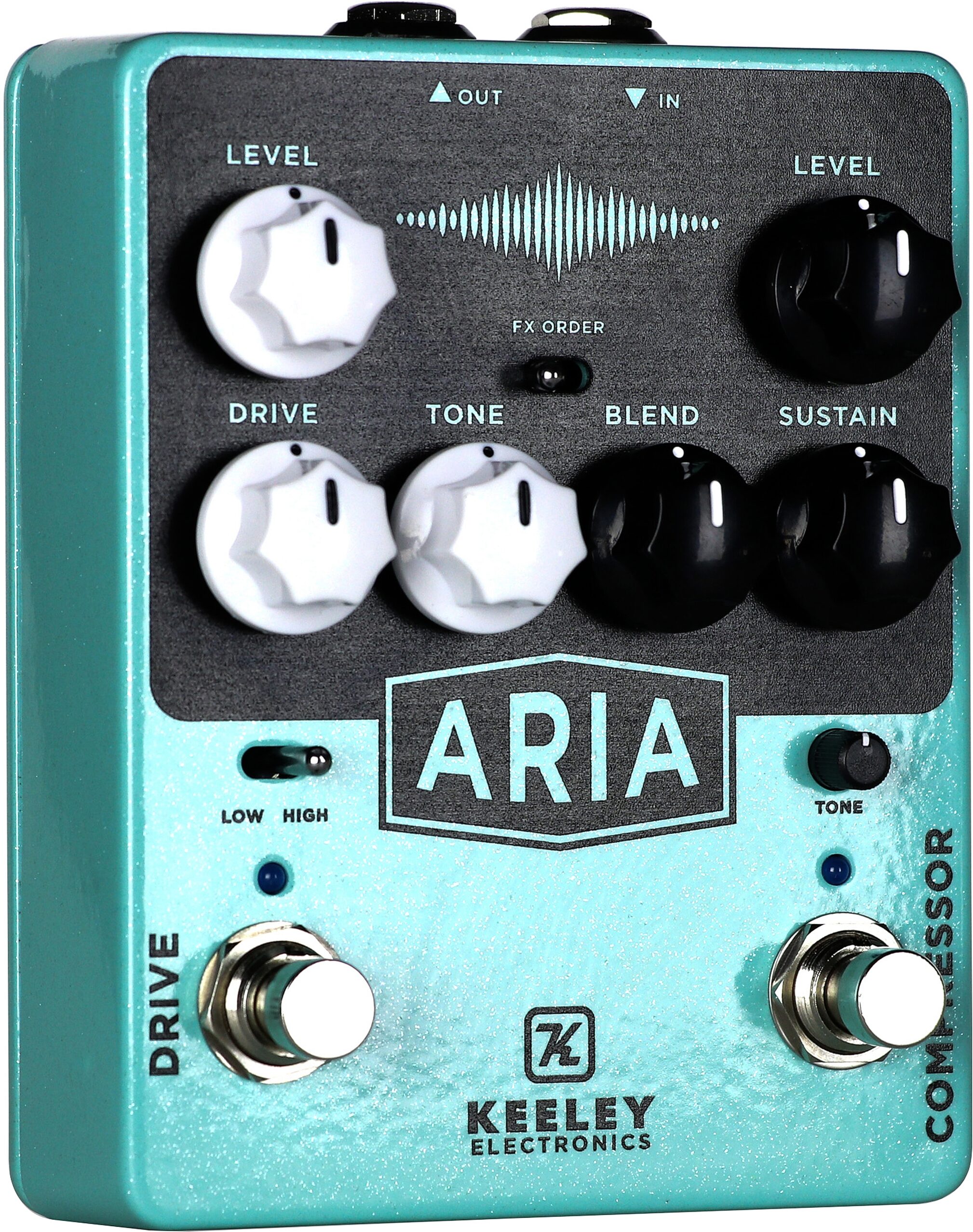 Keeley Aria Compressor and Overdrive Pedal 5 Keeley Aria Compressor and Overdrive Pedal