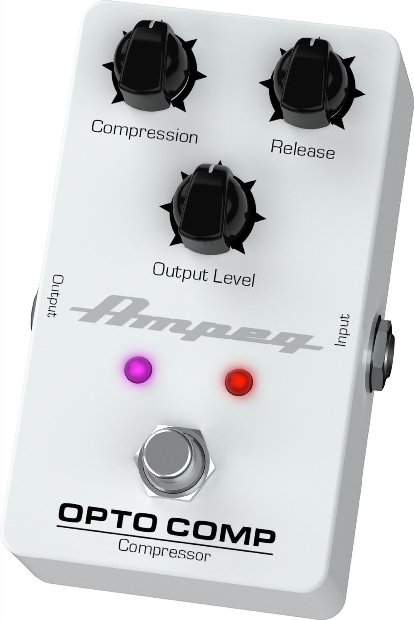 Ampeg Opto Comp Optical Compressor Pedal 4 Ampeg Opto Comp Optical Compressor Pedal