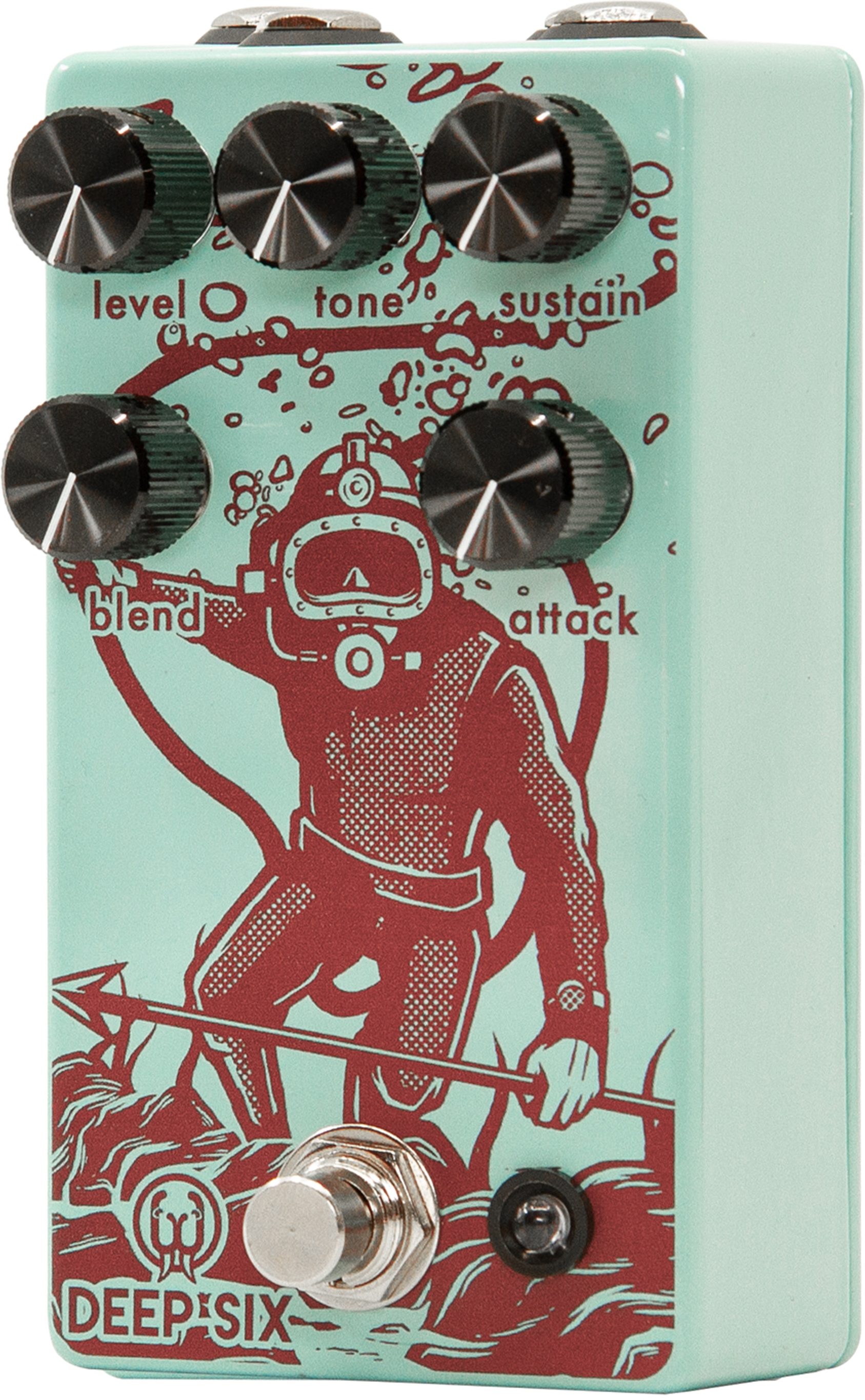 Walrus Audio Deep Six V3 Compressor Pedal 4 Walrus Audio Deep Six V3 Compressor Pedal