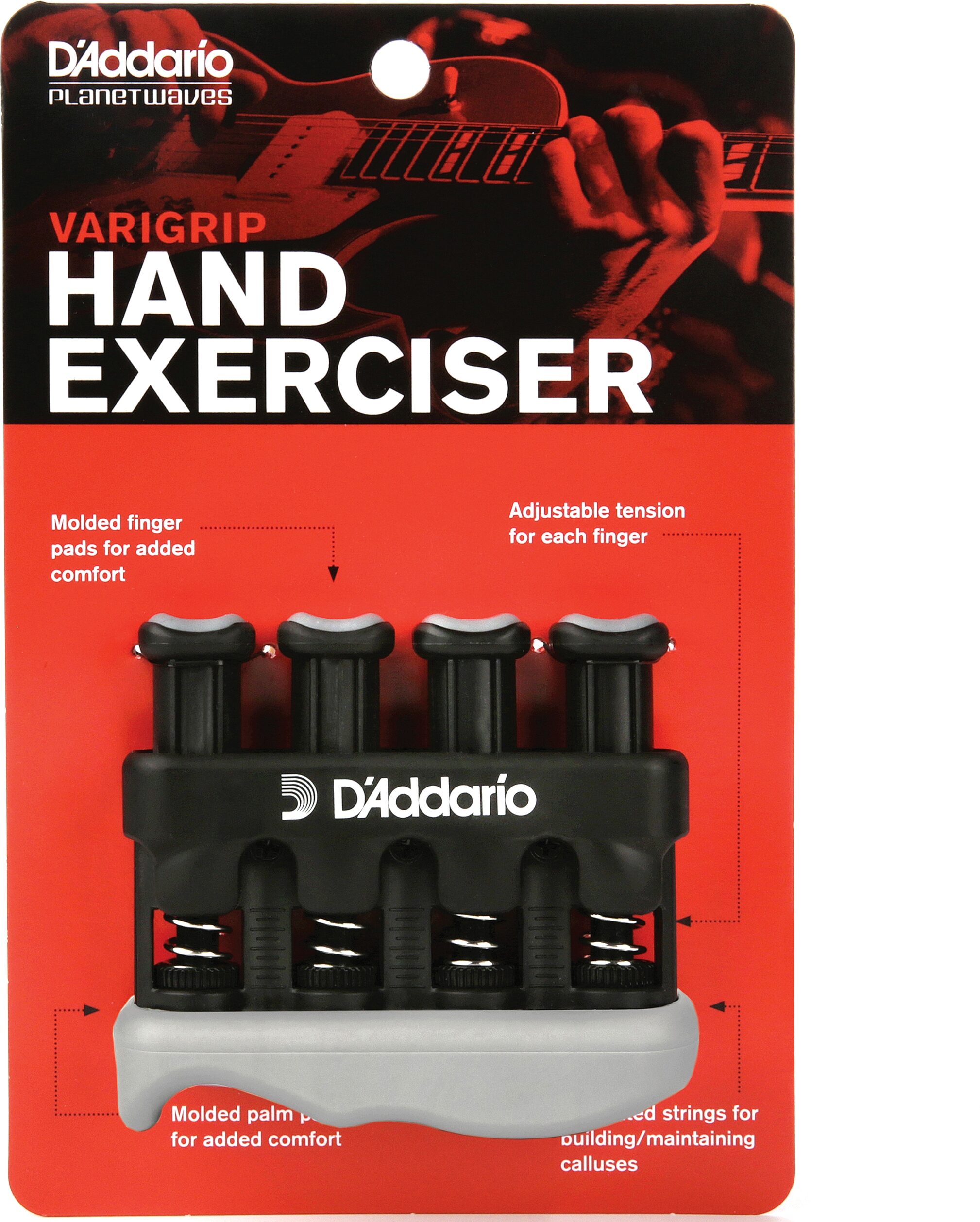 D'Addario Varigrip Adjustable Hand Exerciser 2 D'Addario Varigrip Adjustable Hand Exerciser